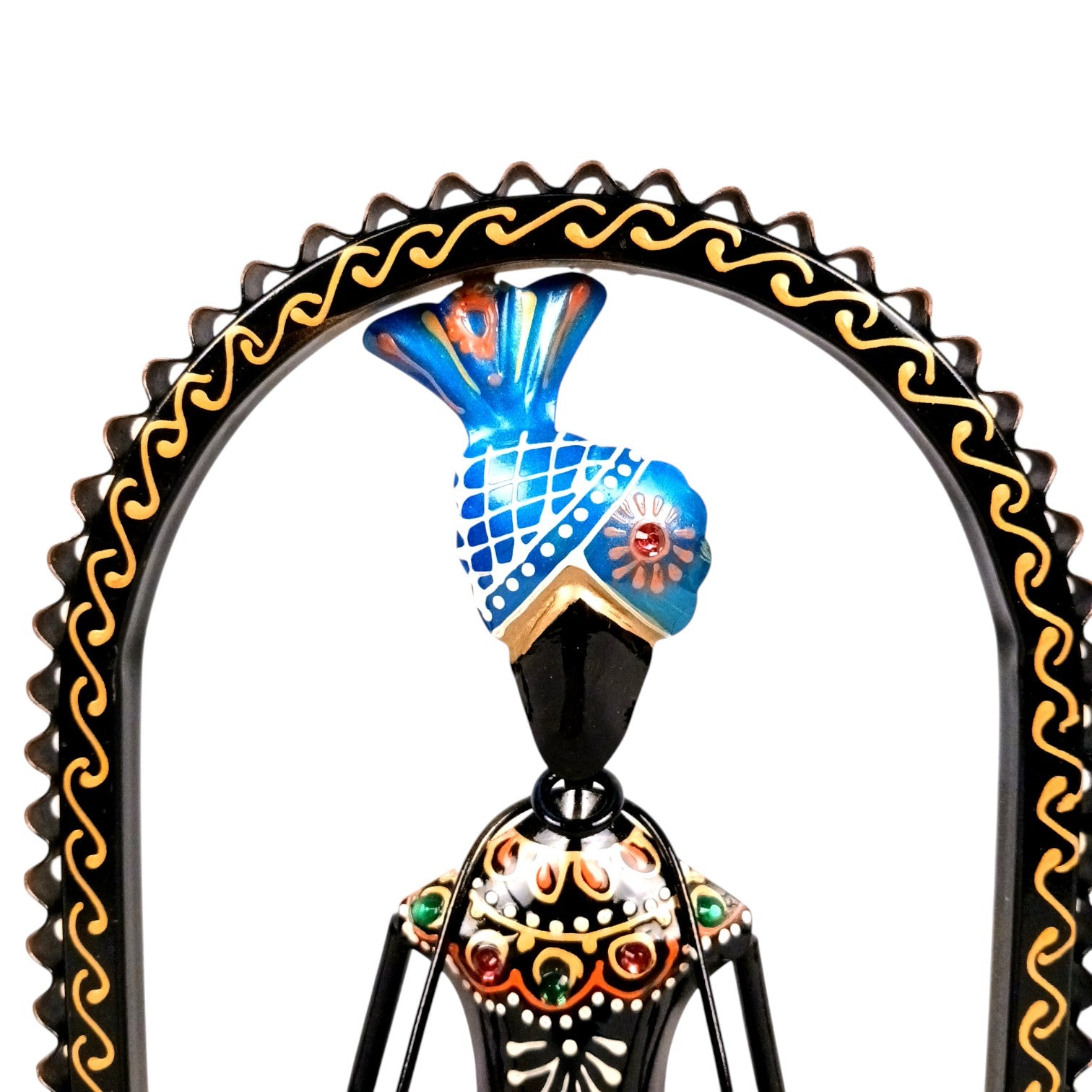 Musician Showpiece Set | Artistic Musician Figurines for Home Decor, Living Room, Table, Shelf & Office | Decorative Statue Set for Gifting - 10 Inch (Set Of 3) - Apkamart