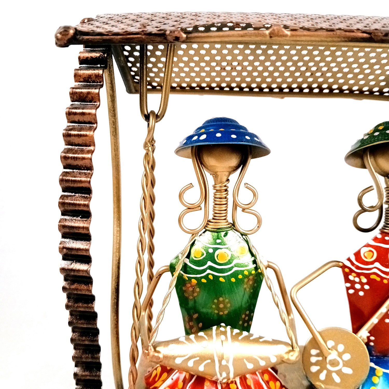 Musician Showpiece | Decorative Figurines With Hanging Legs With Exquisite - for Home, Bedroom, Living Room, Office, Table Decor & Gifts - 11 Inch - Apkamart #Style_Design 1