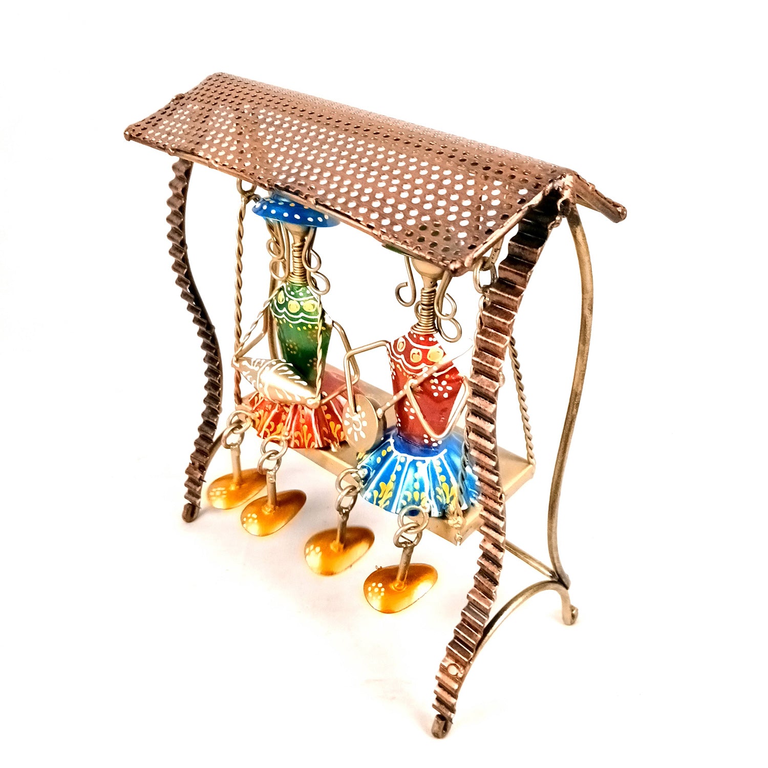 Musician Showpiece | Decorative Figurines With Hanging Legs With Exquisite - for Home, Bedroom, Living Room, Office, Table Decor & Gifts - 11 Inch - Apkamart #Style_Design 1