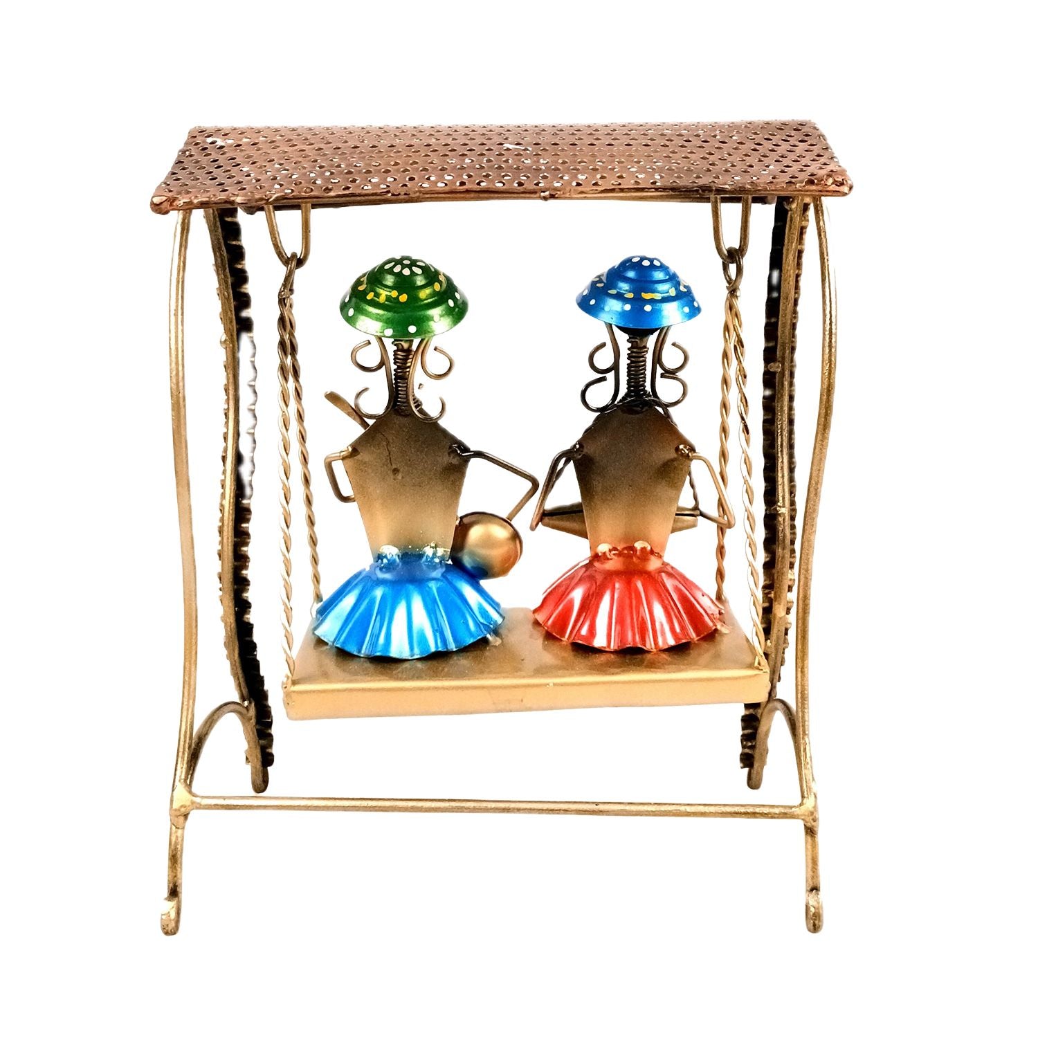 Musician Showpiece | Decorative Figurines With Hanging Legs With Exquisite - for Home, Bedroom, Living Room, Office, Table Decor & Gifts - 11 Inch - Apkamart #Style_Design 1