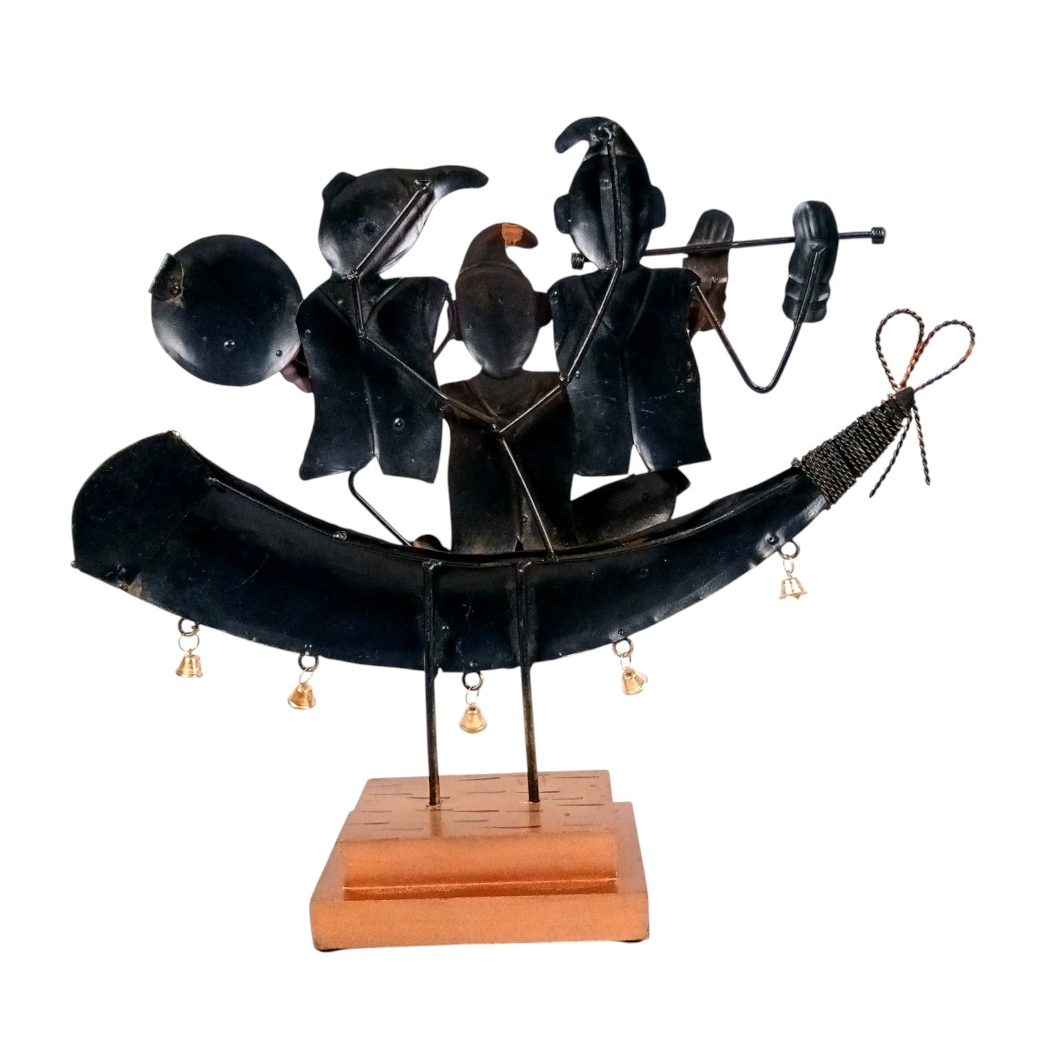 Musician Showpiece | Decorative Figurines for Living Room, Bedroom & Office | Traditional Musician Statues for Home Decor & Gifting - 16 Inch - Apkamart