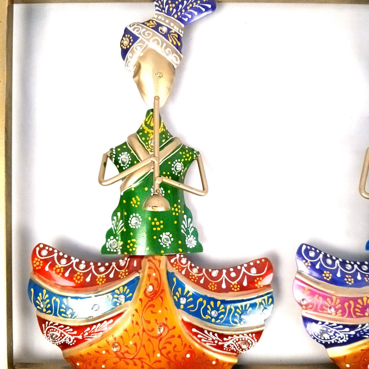 Musician Wall Hanging | Wall Mount Showpiece - For Home, Big Walls, Living Room, Large Spaces, Hotel, Restaurant Decor & Gifts - 42 inch - Apkamart