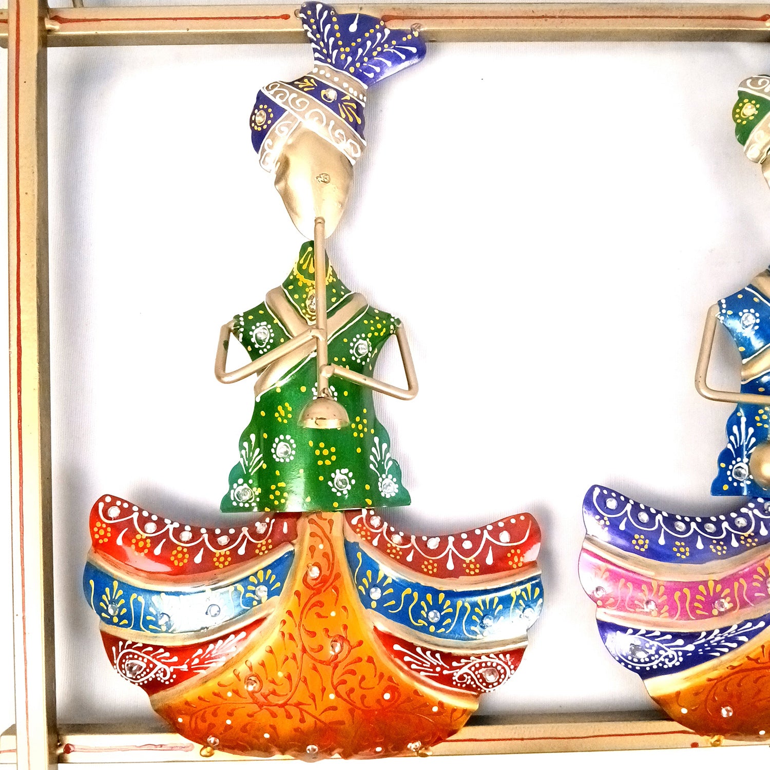 Musician Wall Hanging | Wall Mount Showpiece - For Home, Big Walls, Living Room, Large Spaces, Hotel, Restaurant Decor & Gifts - 42 inch - Apkamart