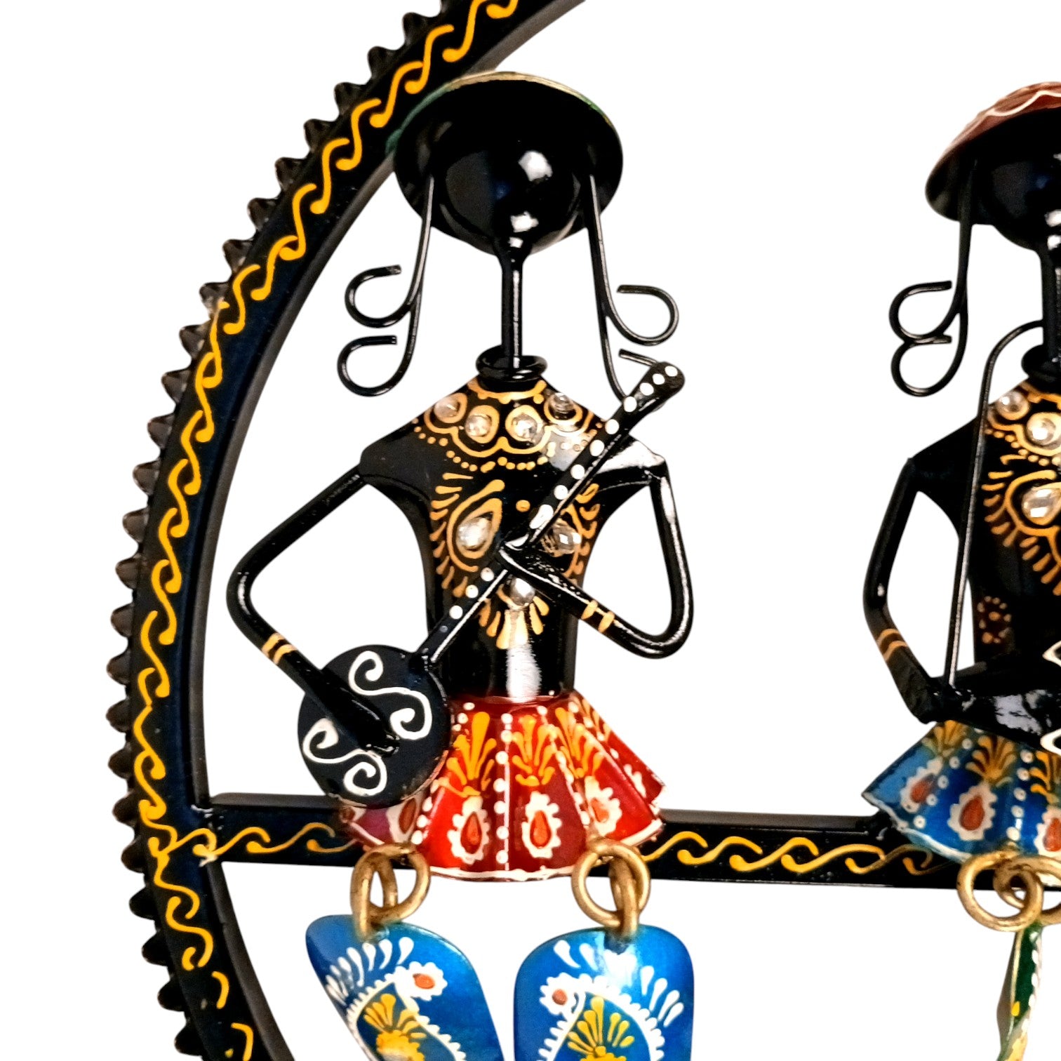 Musician Wall Hanging | Decorative Wall Art Showpiece | Wall Decor for Living Room, Entrance, Home & Office Decoration | Traditional Wall Hanging Gift - 15 Inch - Apkamart