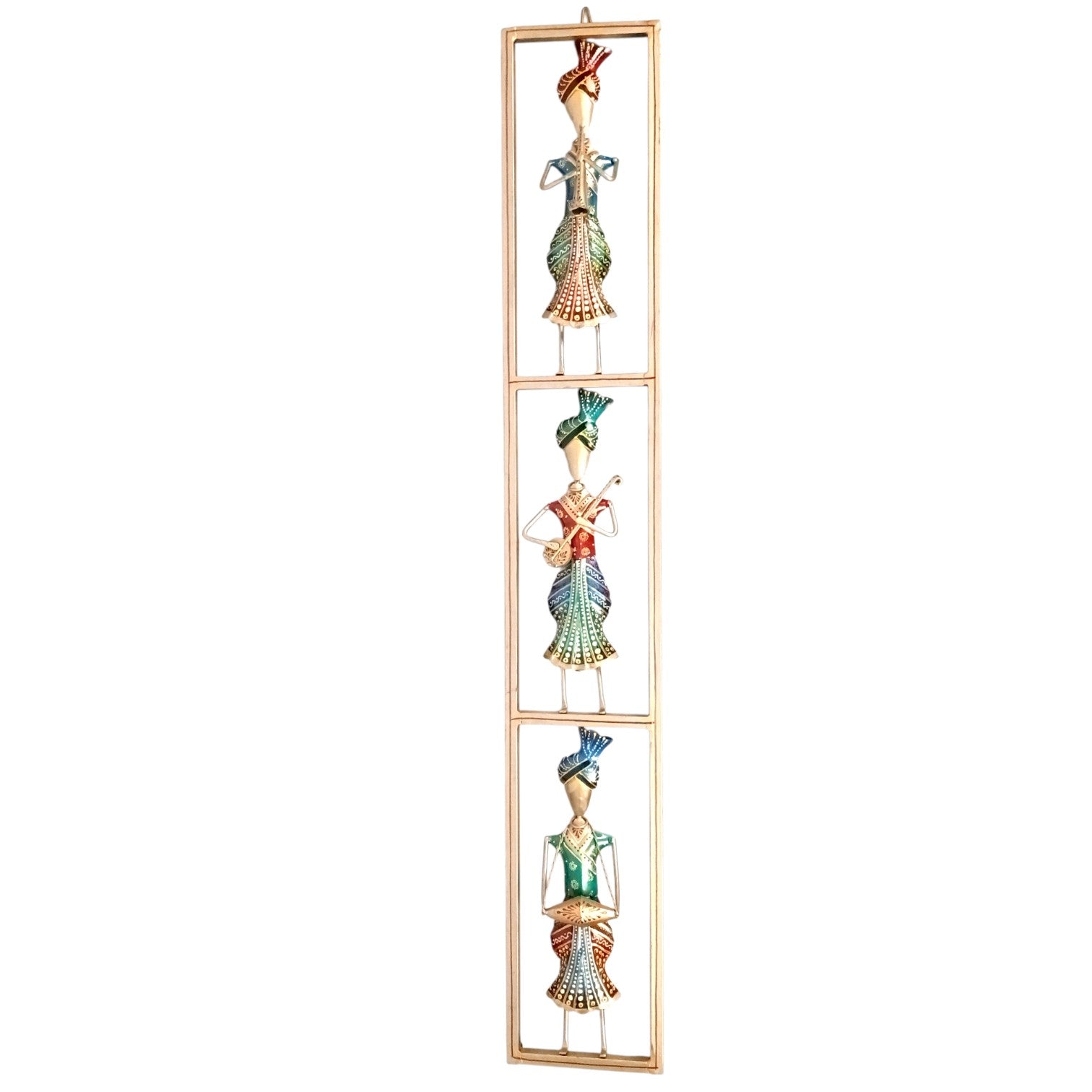Musician Wall Hanging for Home Decor | Decorative Wall Art Showpiece for Living Room, Bedroom & Office | Traditional & Modern Home Decoration - 40 Inch - Apkamart