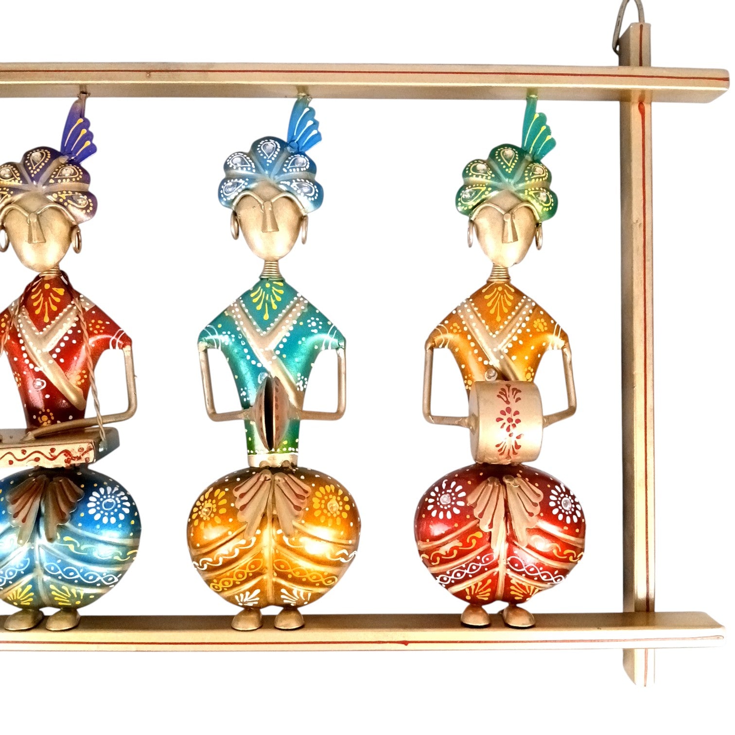 Musician Wall Hanging for Home Decor | Decorative Wall Art Showpiece for Living Room, Bedroom & Office | Traditional & Modern Home Decoration - 28 Inch - Apkamart