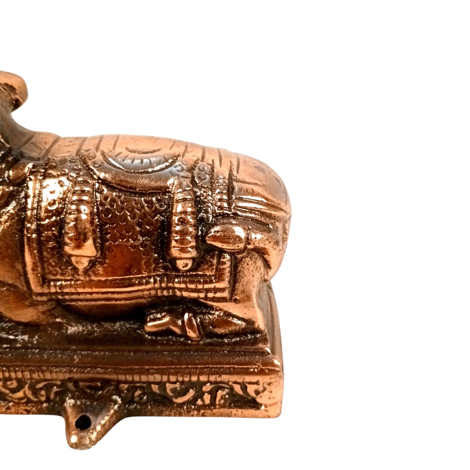 Nandi Statue for Home Decor | Handicraft Bull Idol | Spiritual Showpiece for Living Room, Temple & Tabletop | Premium Decorative Figurine for Gifting & Decoration - 5 Inch - Apkamart