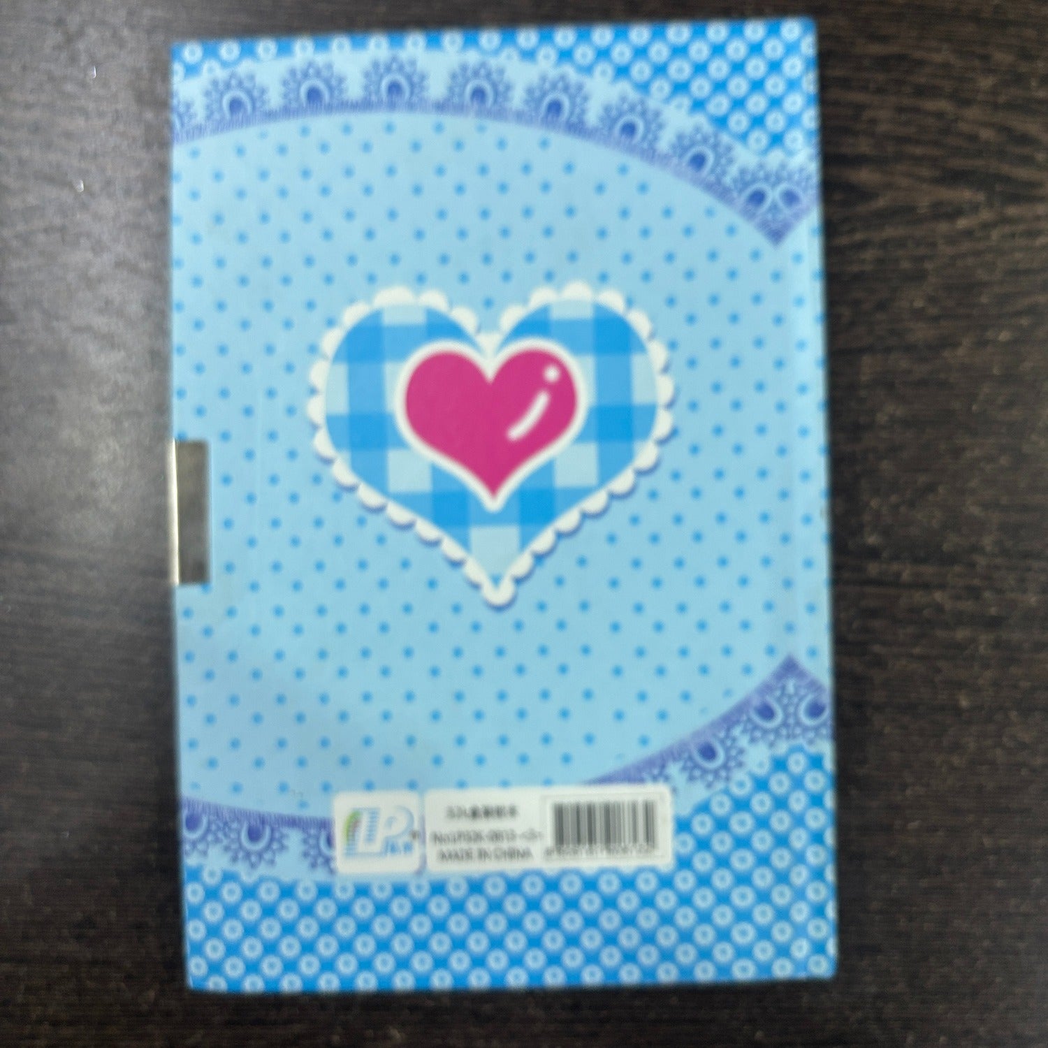 Heart Design Note Book with Lock Diary for Kids Secure Journal Creative Writing Pad Ideal Return Gift for Children - 7 Inch - Apkamart