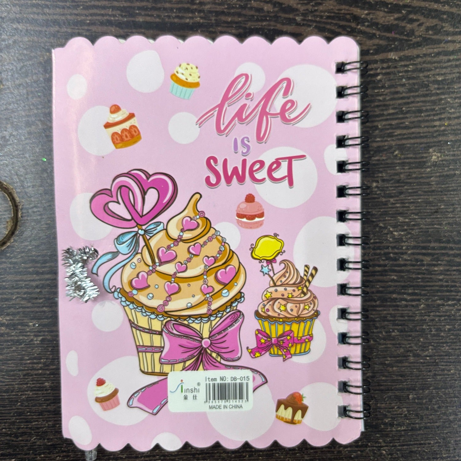 Colourful Spiral Notebook With Pen 30 Pages Students