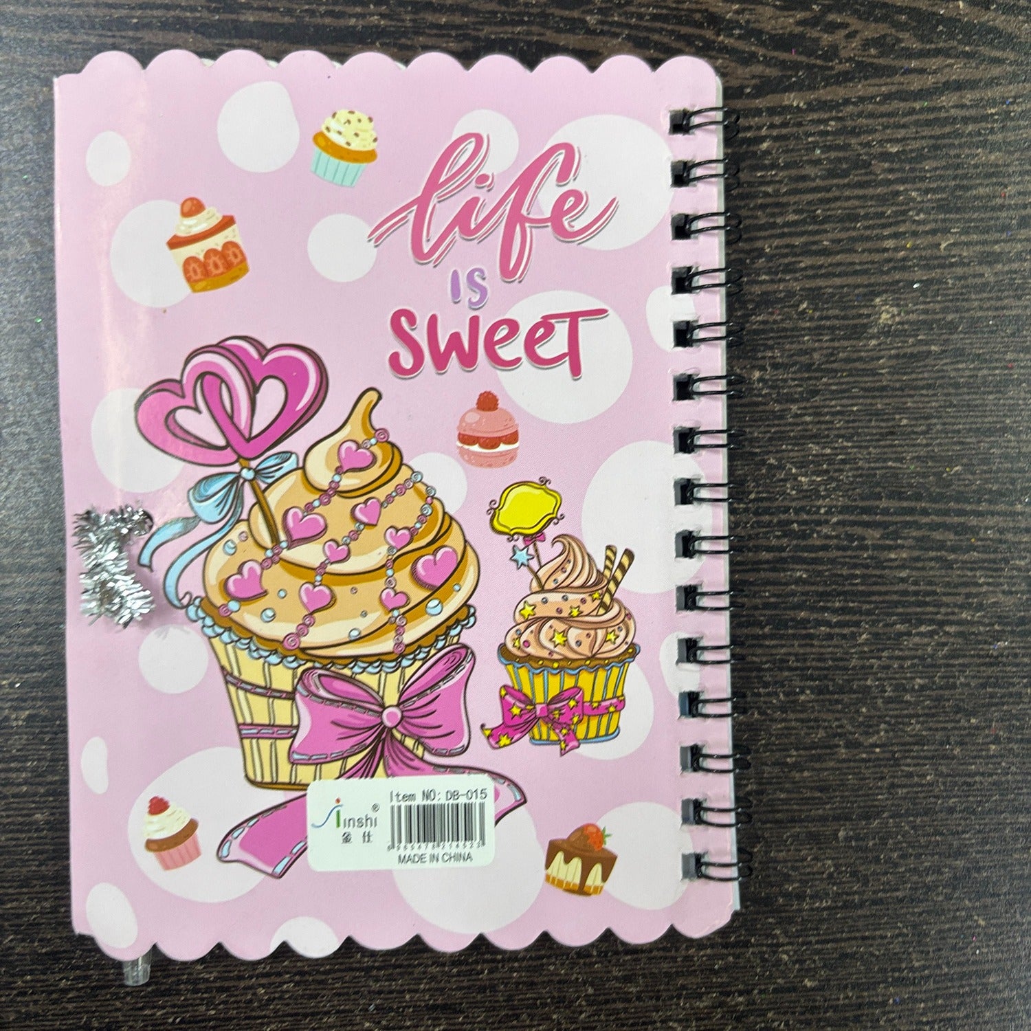 Colourful Spiral Notebook With Pen 30 Pages Students