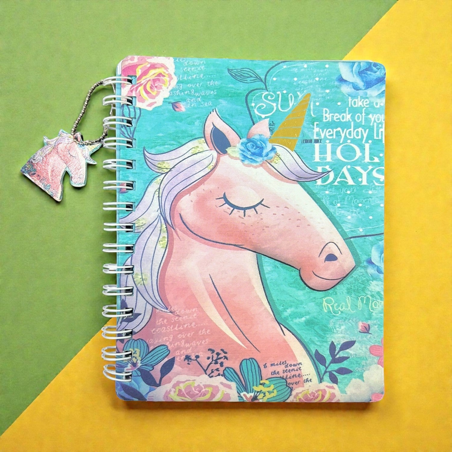 Note Book with Lock Diary for Kids Secure Journal Creative Writing Pad Ideal For Return Gift for Children - 7 Inch - Apkamart