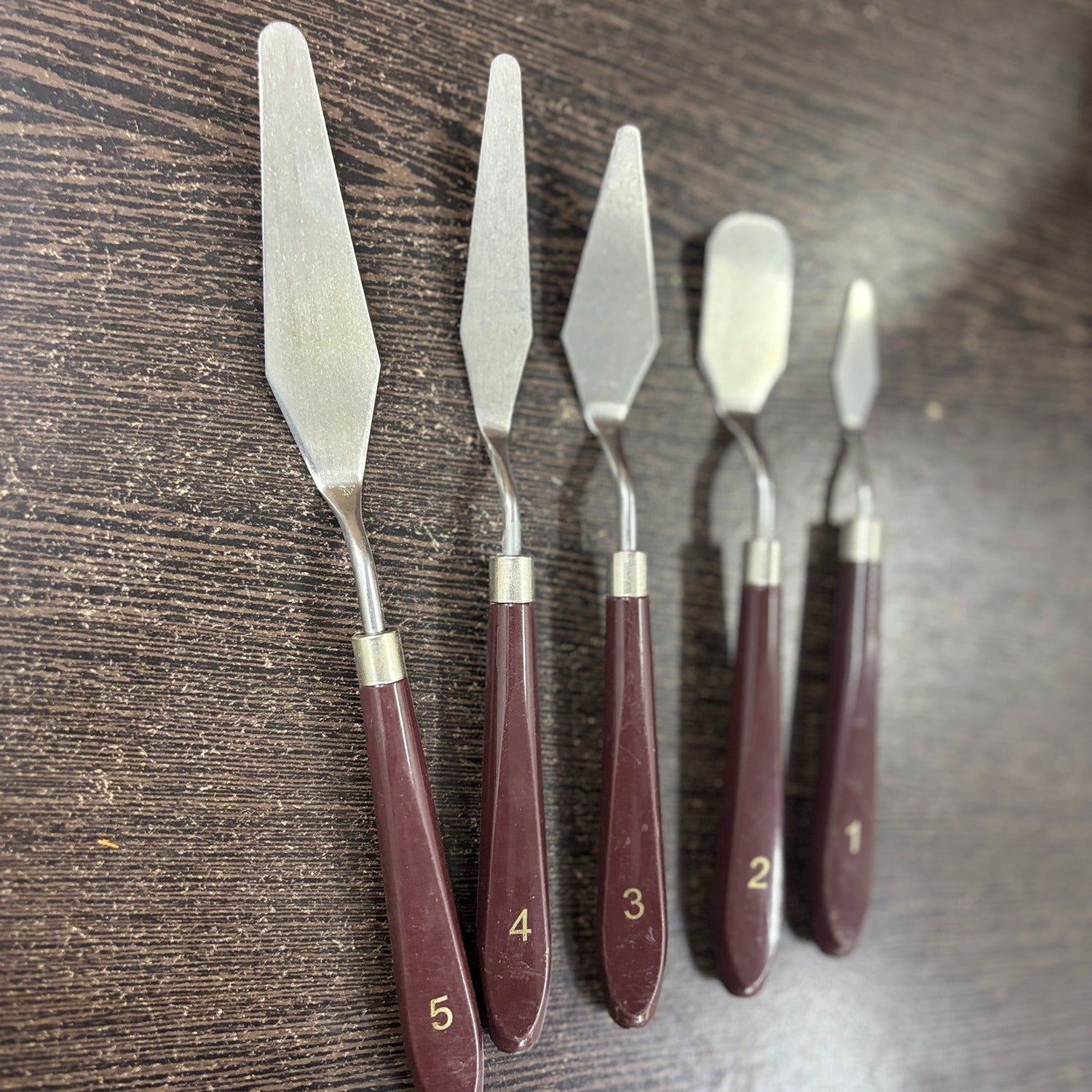 Palette Knives Set for Painting | Flexible Stainless-Steel Painting Knife Tools for Artists | Multi-Use Palette Knives | Ideal Craft Kit & Creative Return Gift - Apkamart