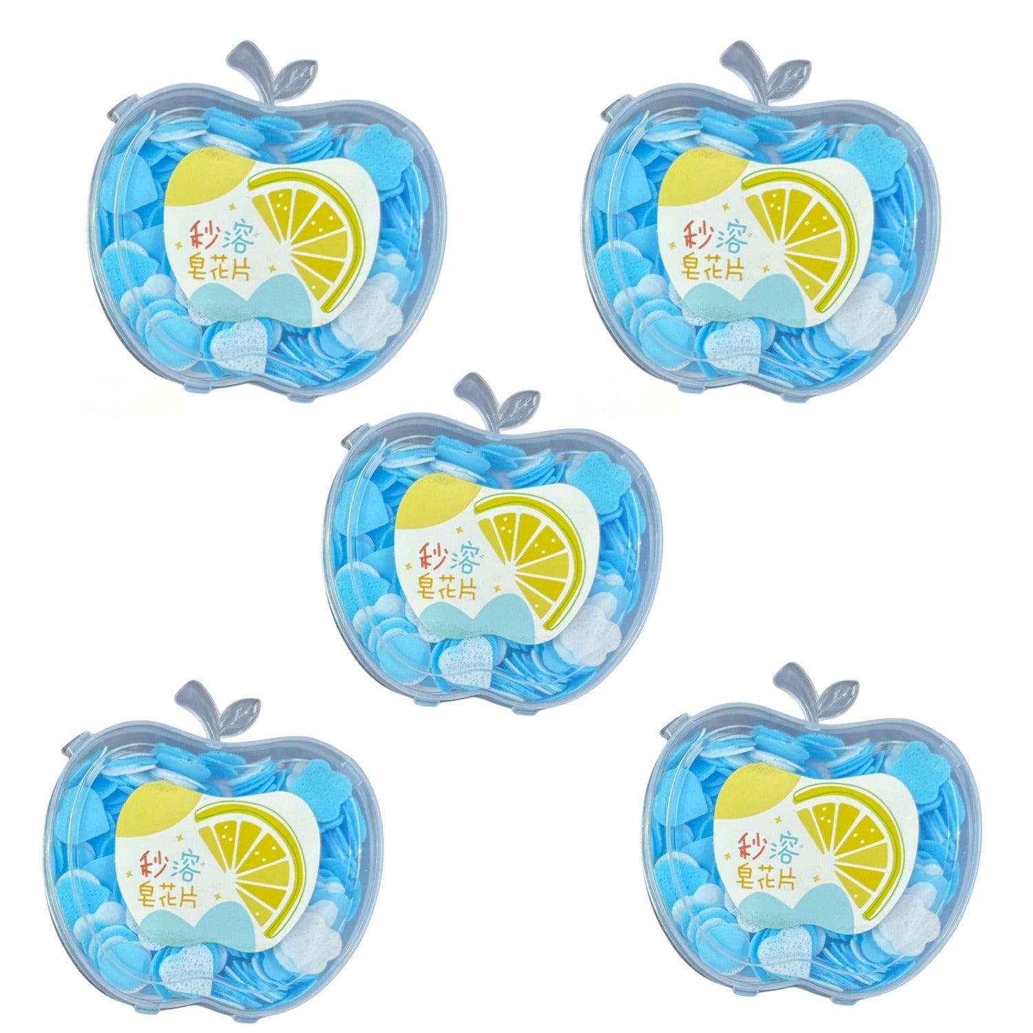 Portable Paper Soap for Kids | Single-Use Soap Sheets for School, Travel & Return Gifts - Apkamart #Style_Pack Of 5