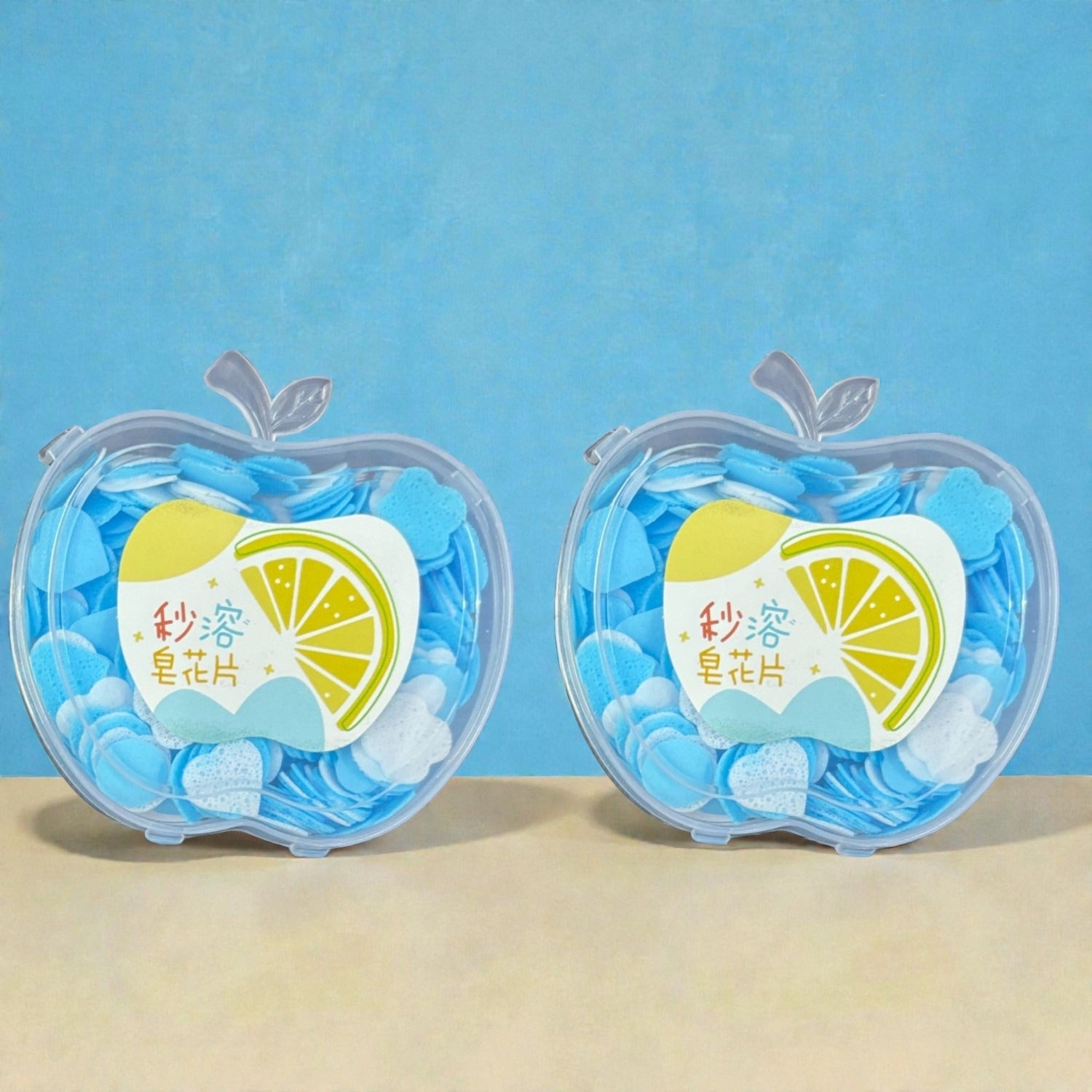 Portable Paper Soap for Kids | Single-Use Soap Sheets for School, Travel & Return Gifts - Apkamart #Style_Pack Of 2