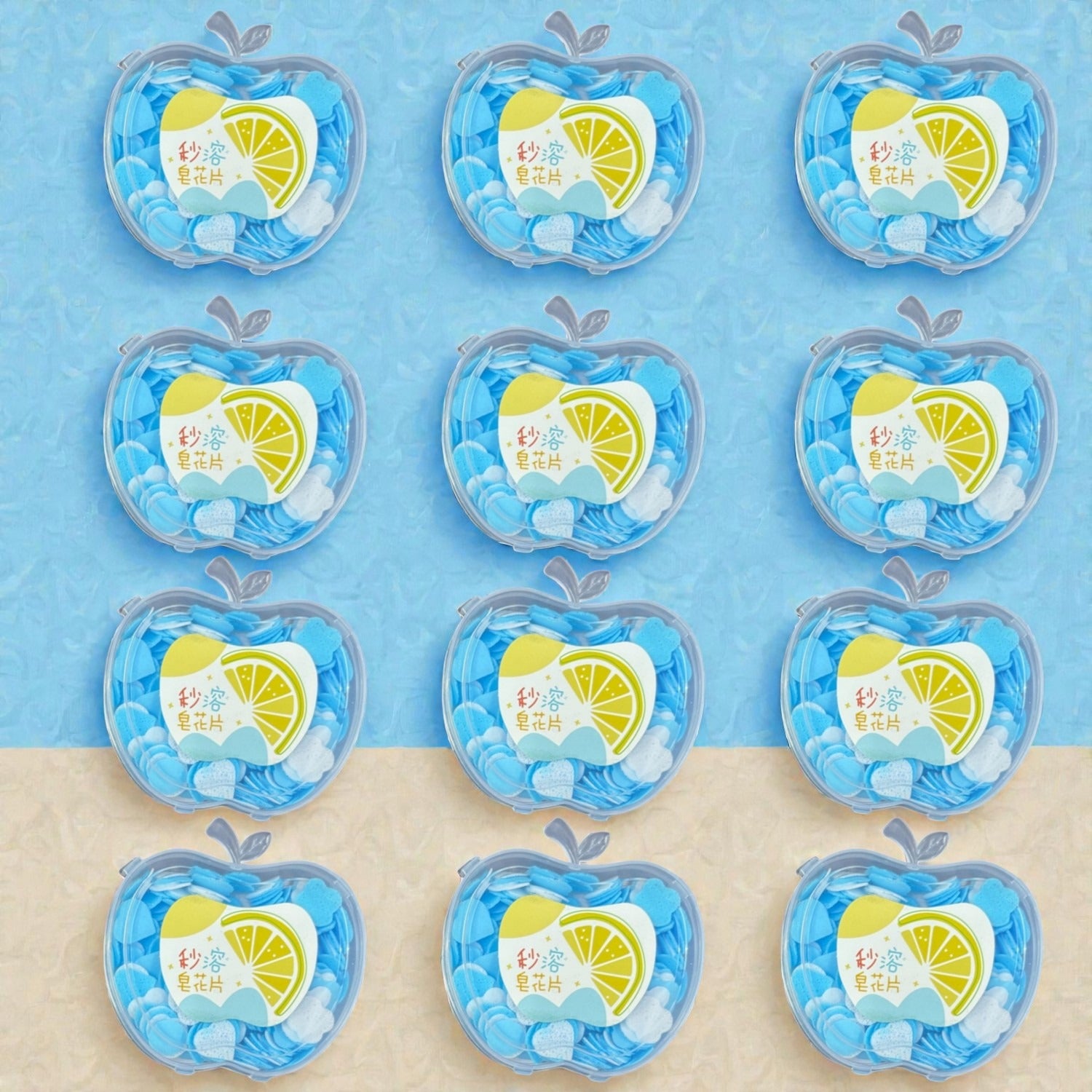 Portable Paper Soap for Kids | Single-Use Soap Sheets for School, Travel & Return Gifts - Apkamart #Style_Pack Of 12