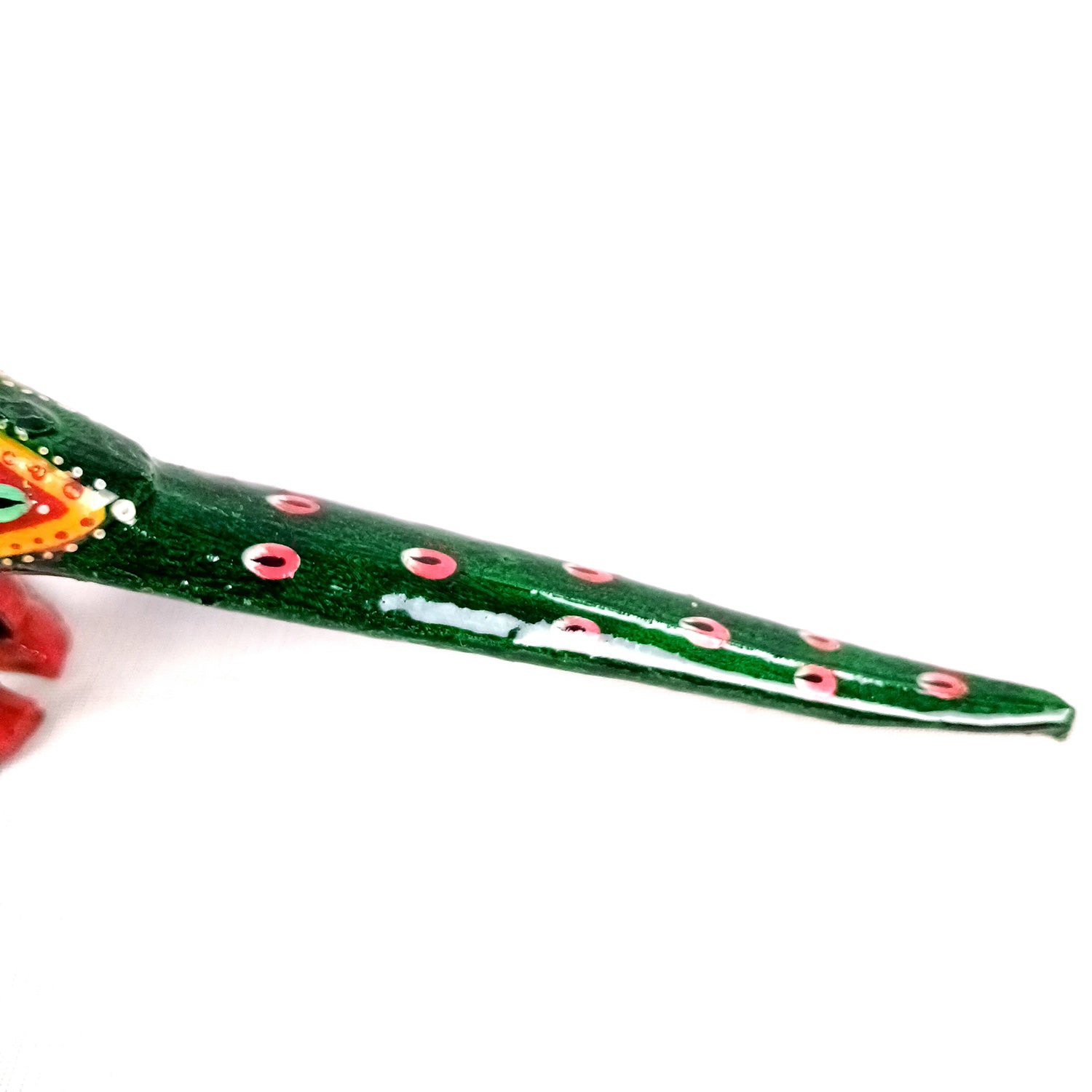 Parrot Statue Showpiece | Bird Figurine - For Vastu, Good Luck, Home, Table Decor, Living Room, Office & Gift - 9 inch - Apkamart