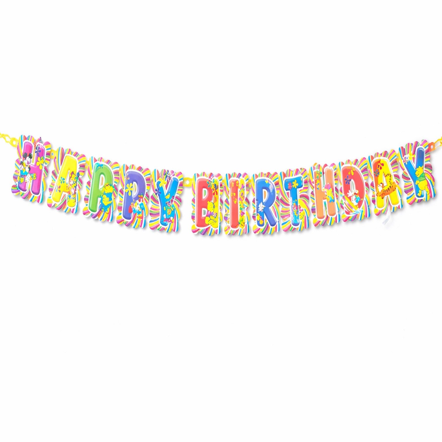 Happy Birthday Banner Large - Party Decoration - (Pack Of 1) - Apkamart