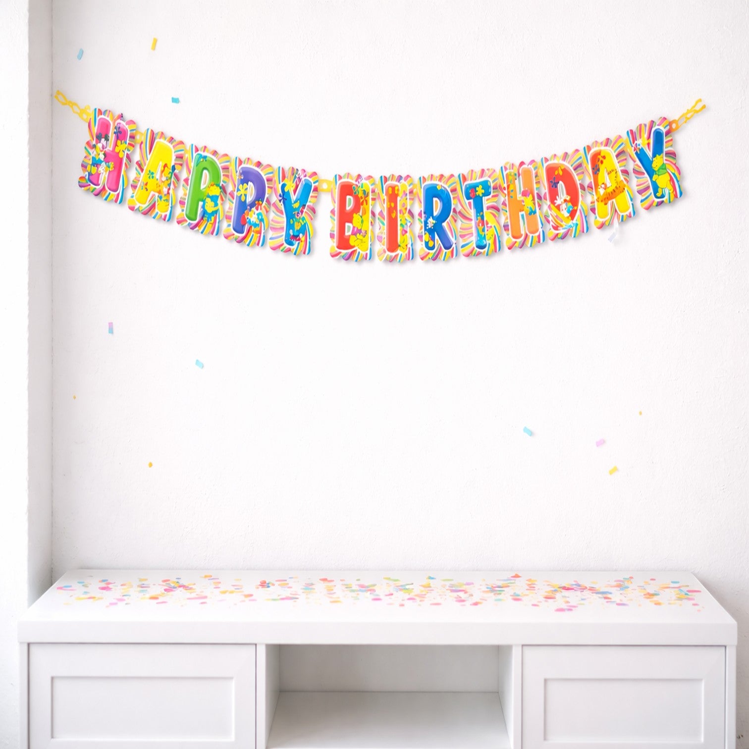 Happy Birthday Banner Large - Party Decoration - (Pack Of 1) - Apkamart