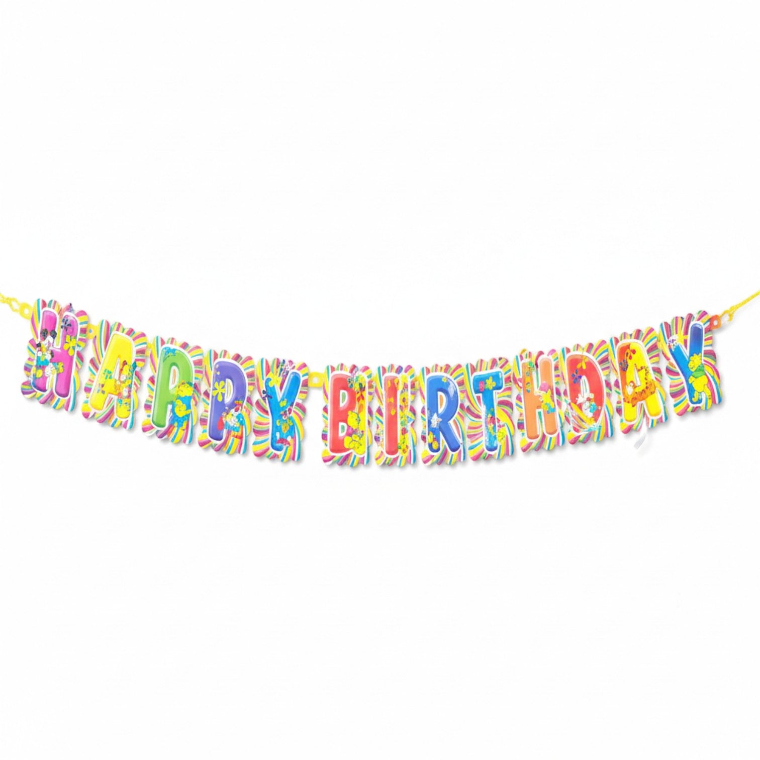 Happy Birthday Banner Large - Party Decoration - (Pack Of 1) - Apkamart