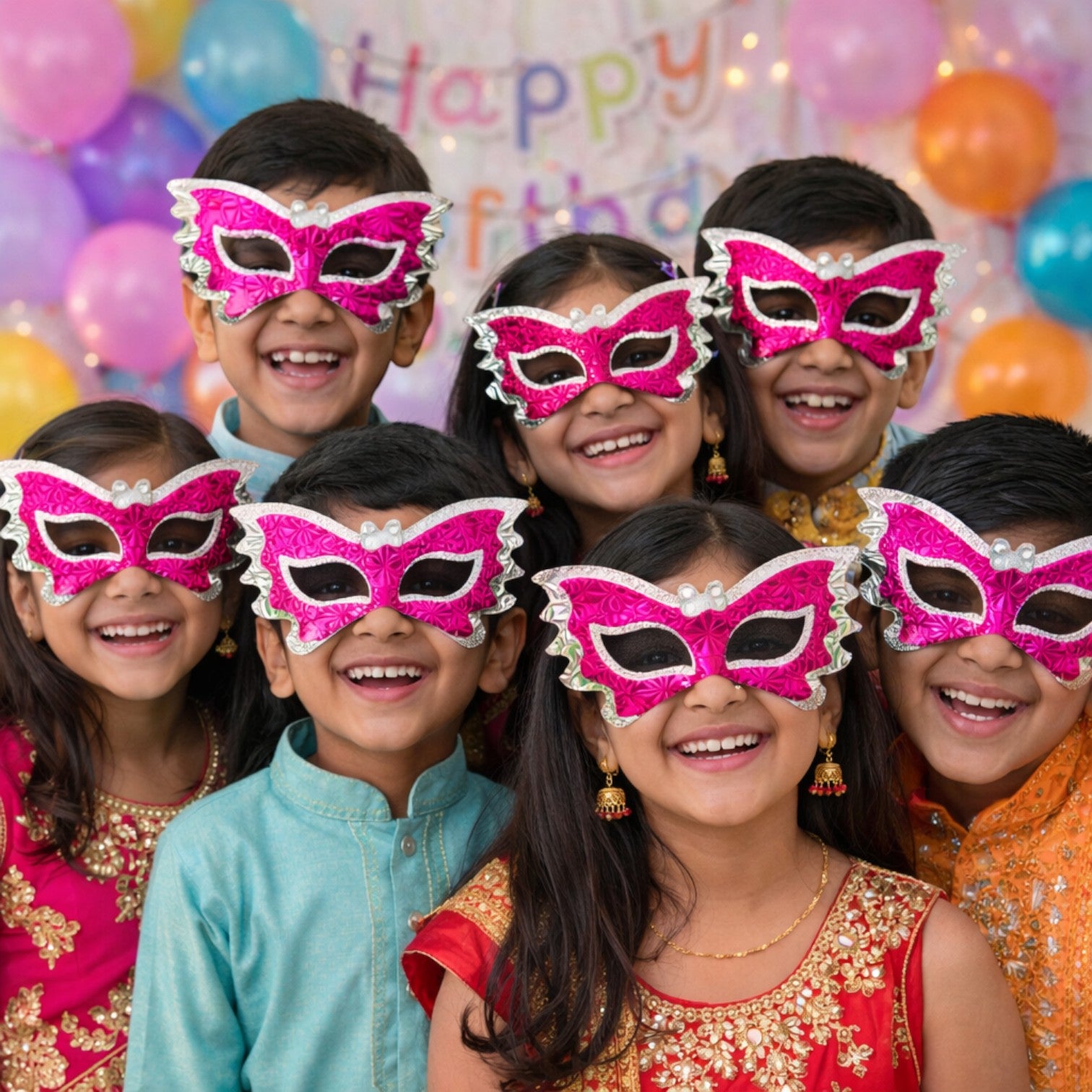 Party Mask Fun Face For Kids Adults Celebration - Apkamart
