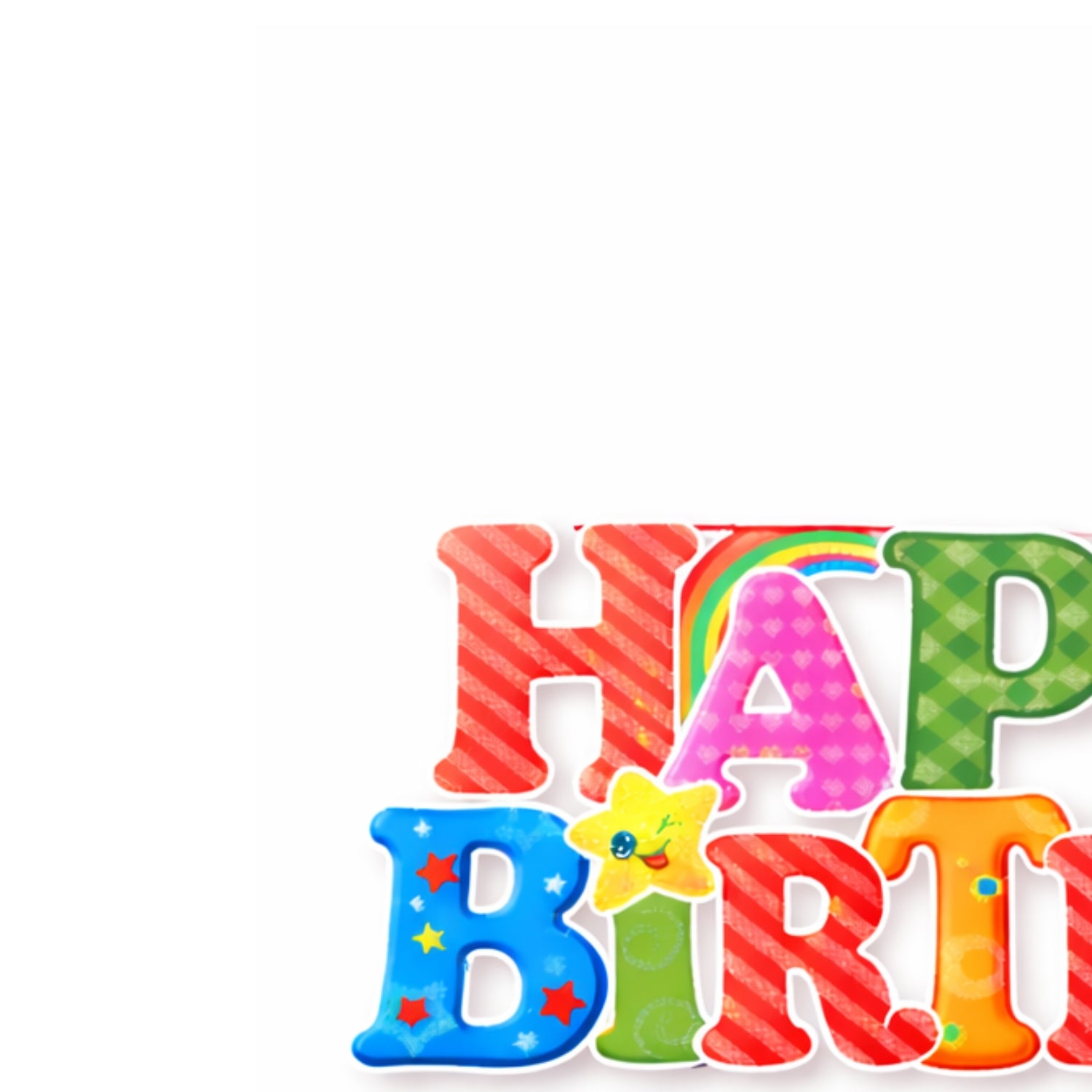 Happy Birthday Banner for Kids Birthday Party Decoration Colorful Birthday Banner for Home School Events Classroom and Party Supplies - (Pack Of 1) - Apkamart