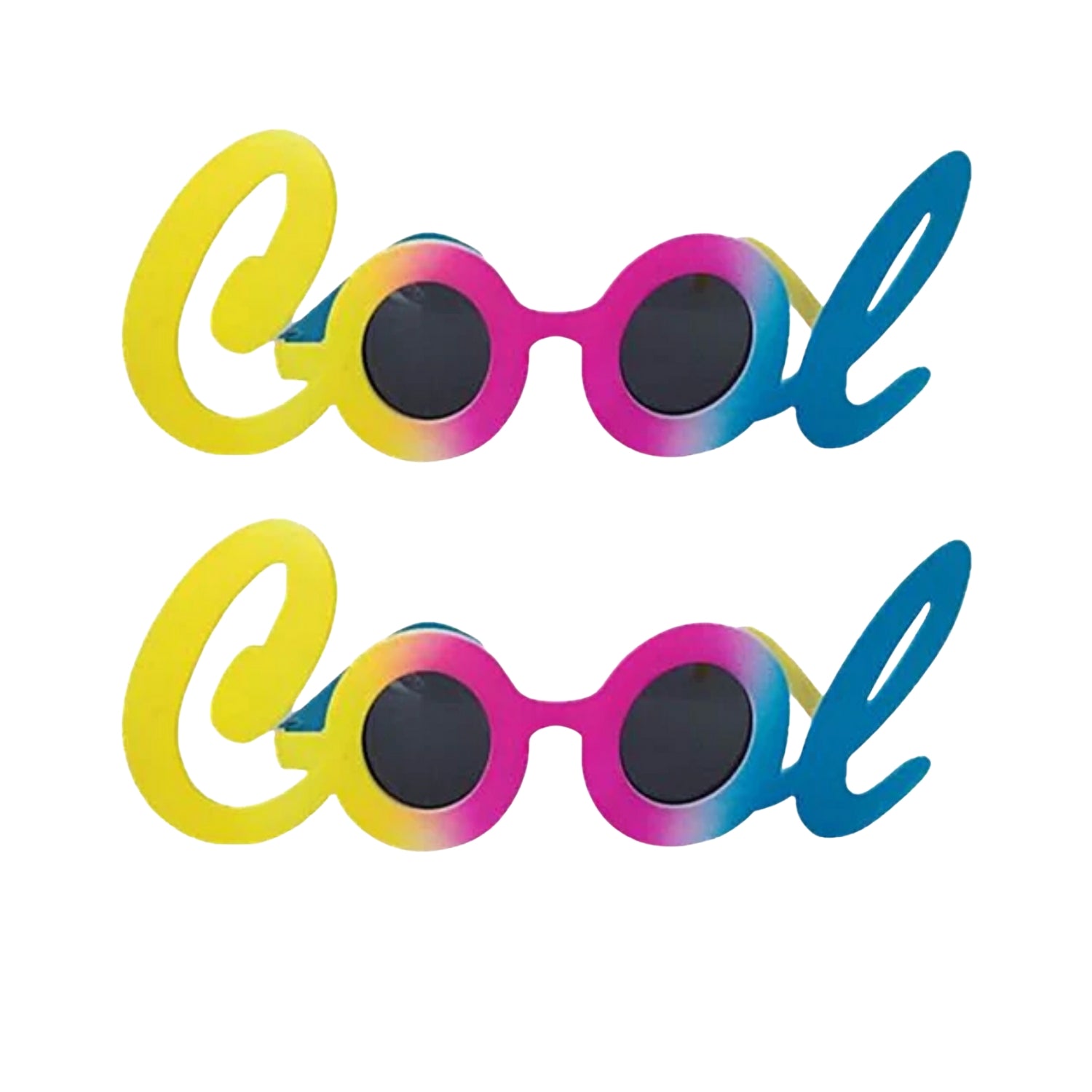 Party Cool Eyeglasses for Adults and Kids Fun Party Eyeglasses Stylish Eyeglasses for Birthdays Festivals Costume Parties Photo Booth and Celebration Accessories - Apkamart #Style_Pack Of 2