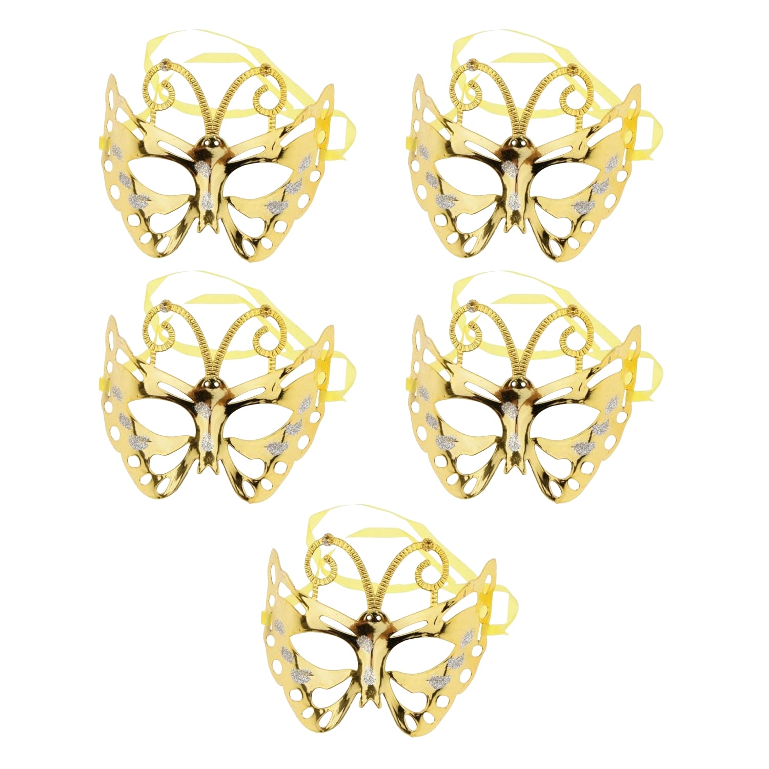 Party Mask for Kids Birthday Party | Fun Face Mask for Party Celebration & Fancy Dress - Apkamart #Style_Pack Of 5