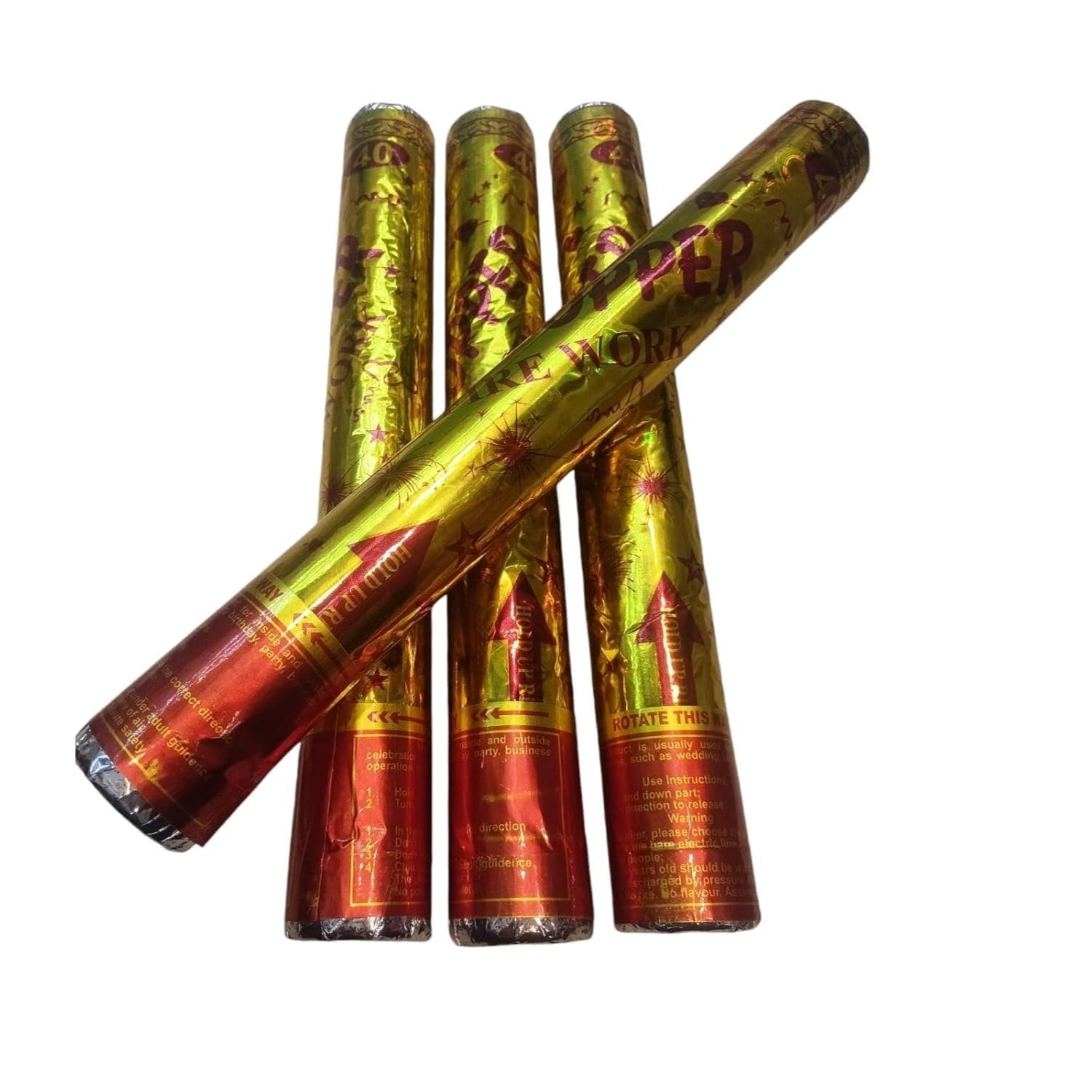 Party Popper for Birthday Celebration | Colorful Birthday Popper Crackers | Safe Party Popper for Kids & Adults - (Pack Of 1) - Apkamart