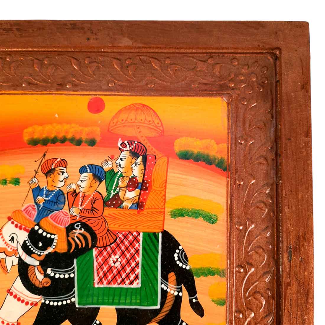 Side Table Wooden | End Table Stool - for Sitting, Keeping Lamp. Plants, Showpiece, Home Decor & Gifts - 15 Inch- Apkamart