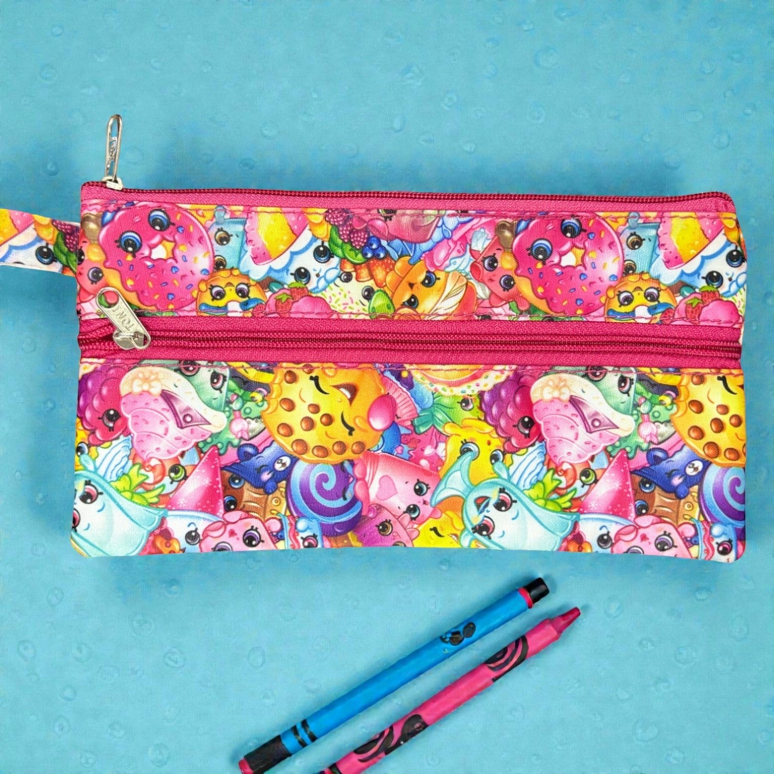 School Stationery Pouch Compact Durable Zipper For Kids - Apkamart