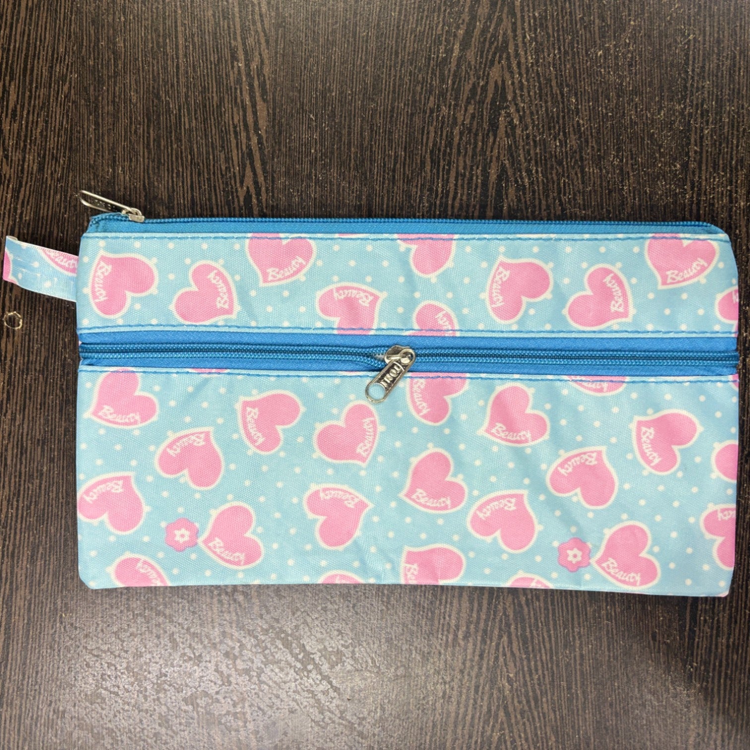 Kids Print Pencil Organiser Pouch Cute School Teens - Apkamart
