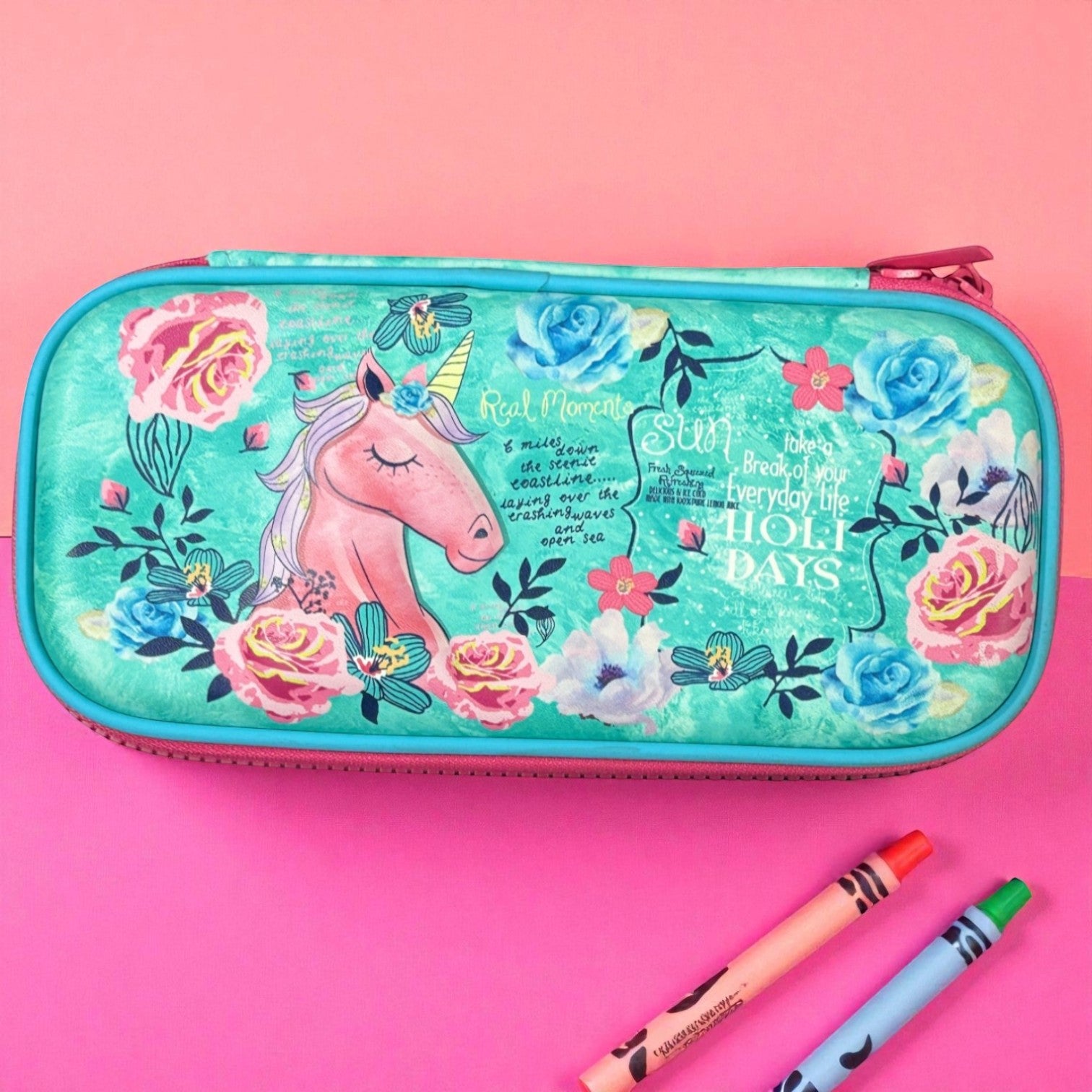Pencil Box Pouch Stationery For Kids Sharpener Scale - Apkamart
