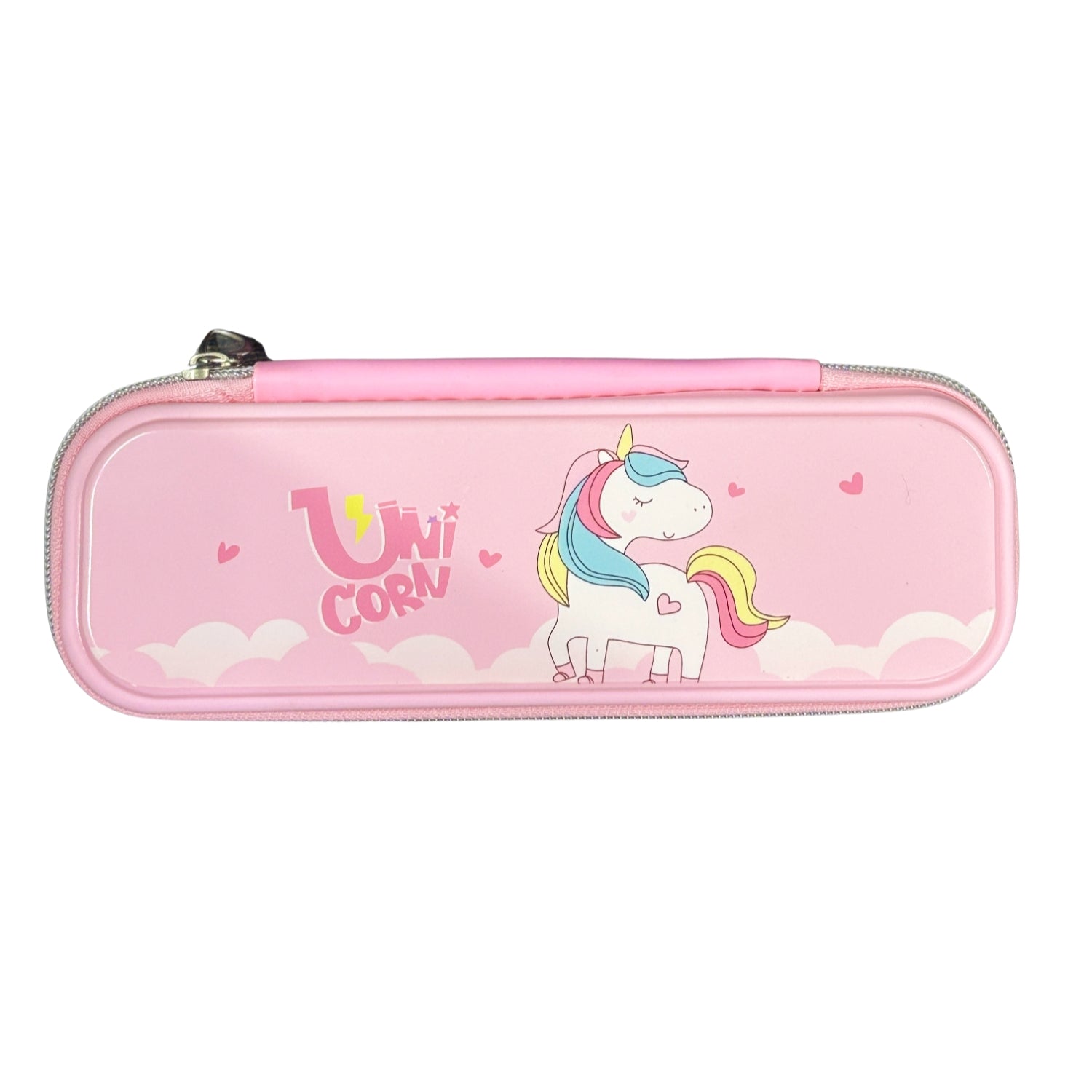 Cartoon Print Pencil Pouch for Kids | Durable Stationery Organizer for School Supplies | Zip Closure Pouch for Pens, Pencils & Colors - Apkamart