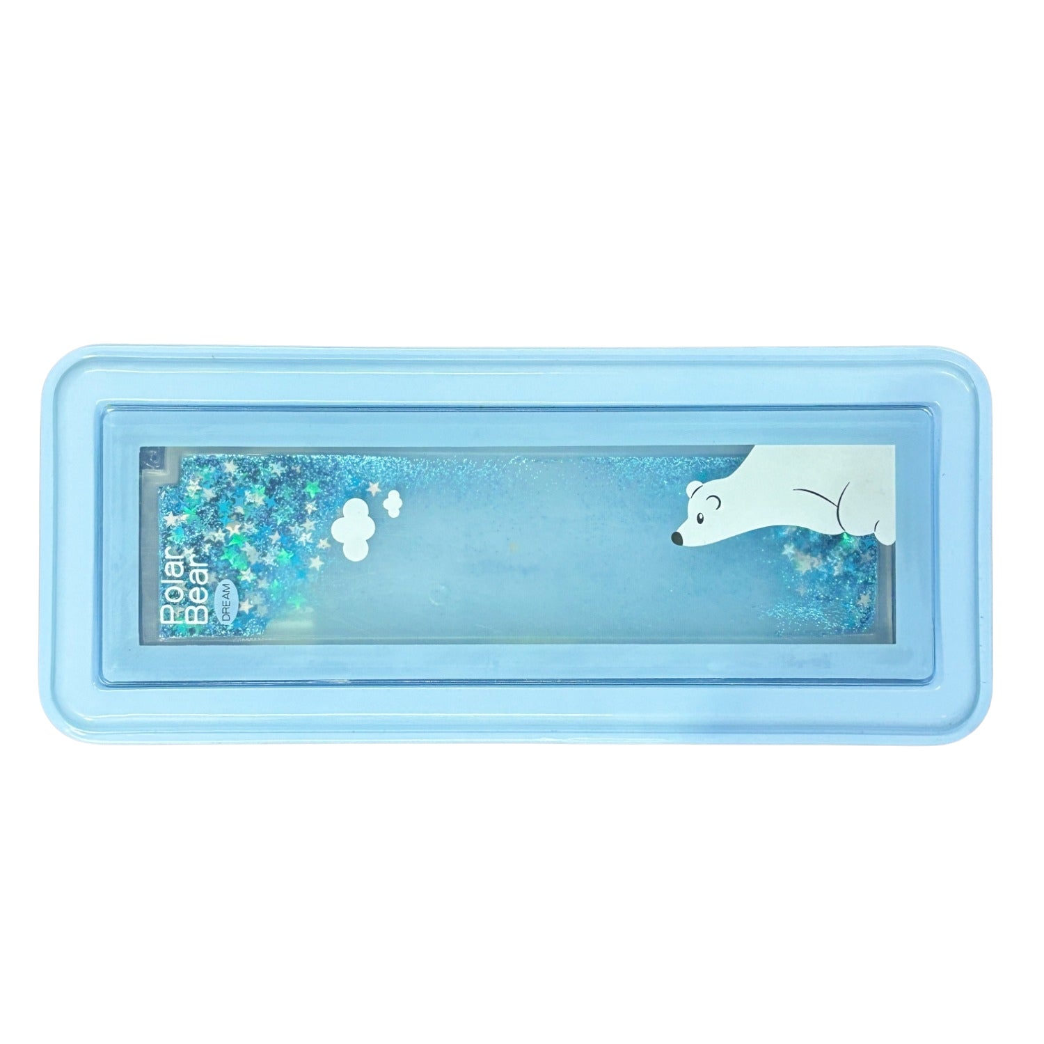 Plastic Pencil Box for Kids | Smart Pen Pencil Case with Sharpener, Scale & Eraser | Kids Study Organizer for School - Apkamart