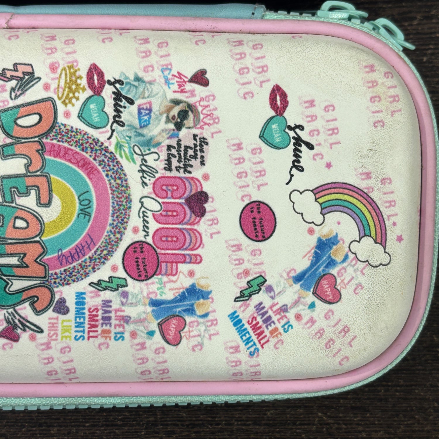 Pencil Box Pouch for Stationery | Multi-Purpose Zipper Pouch for Kids | School Supplies Organizer for Pens, Pencils, Colors & Accessories | Durable & Lightweight - Apkamart