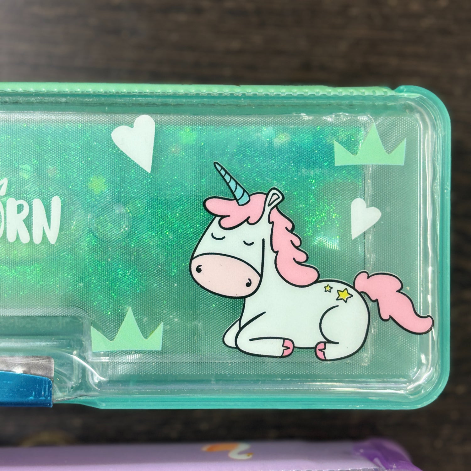 Kids Magnetic Pencil Box | Durable Stationery Organizer with Dual Compartments, Sharpener & Scale | Cute School Box for Boys & Girls - Apkamart