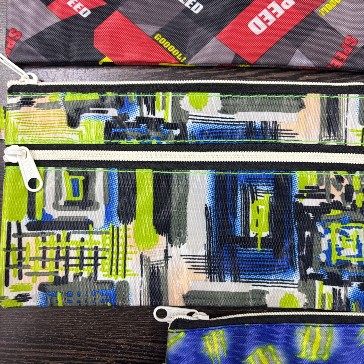 Pen Pencil Stationery Pouch for Kids | Multi-Purpose School Pouch for Boys & Girls | Spacious Zip Pencil Case for Pens, Pencils, Colors & Accessories - Apkamart