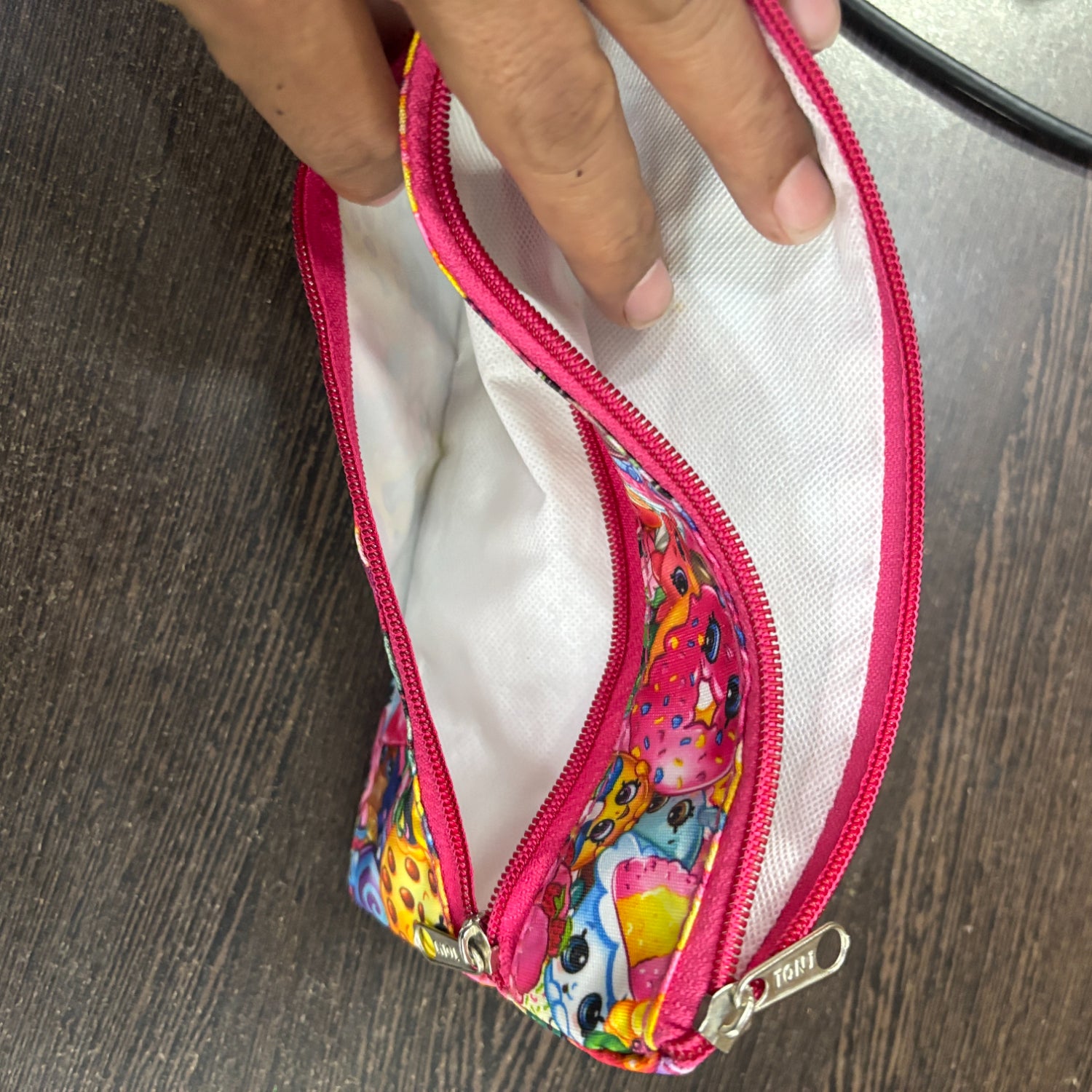 School Stationery Pouch | Pen Pencil Storage Bag for Students | Compact & Durable Zipper Case - Apkamart