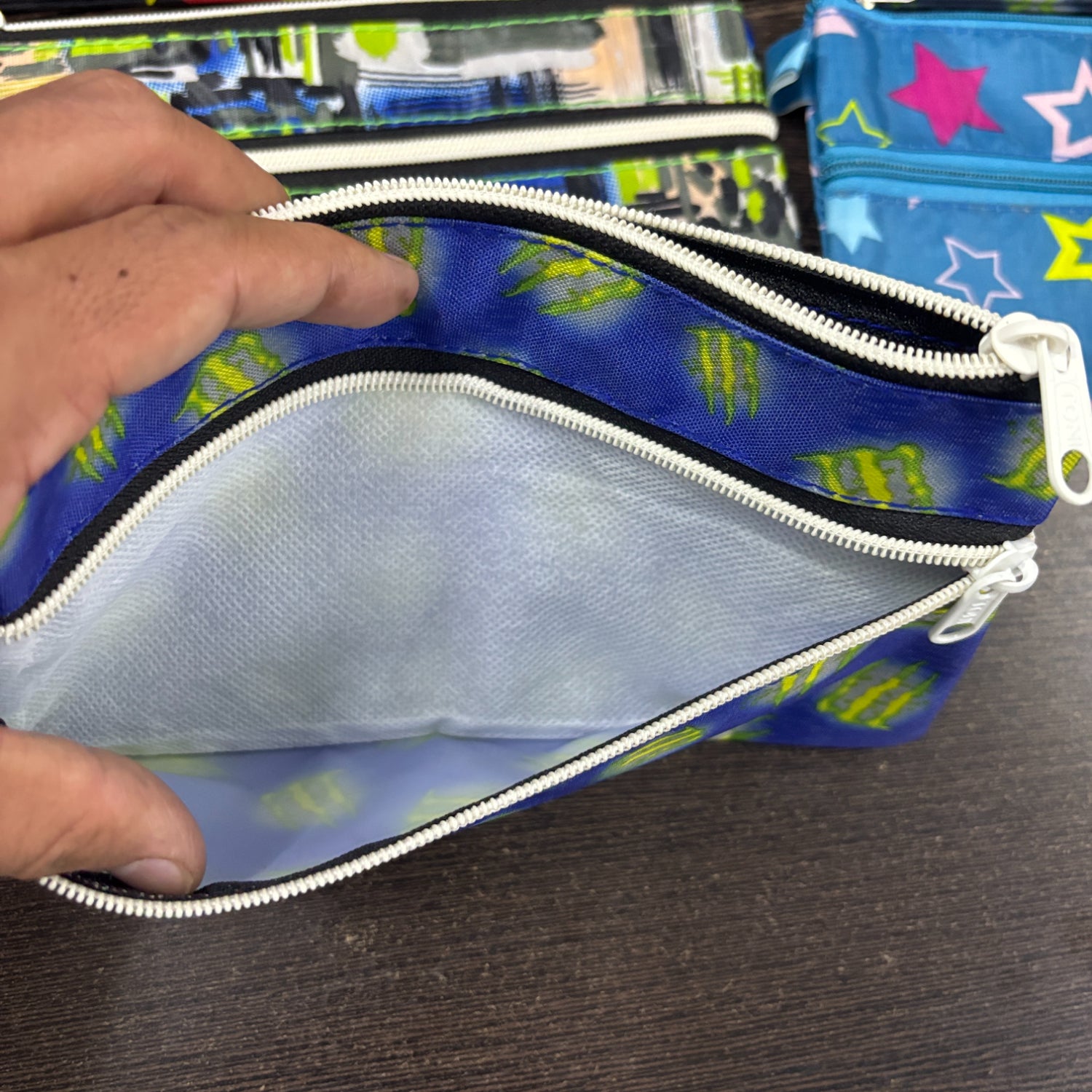 Pen Pencil Stationery Pouch for Kids | Multi-Purpose School Pouch for Boys & Girls | Spacious Zip Pencil Case for Pens, Pencils, Colors & Accessories - Apkamart