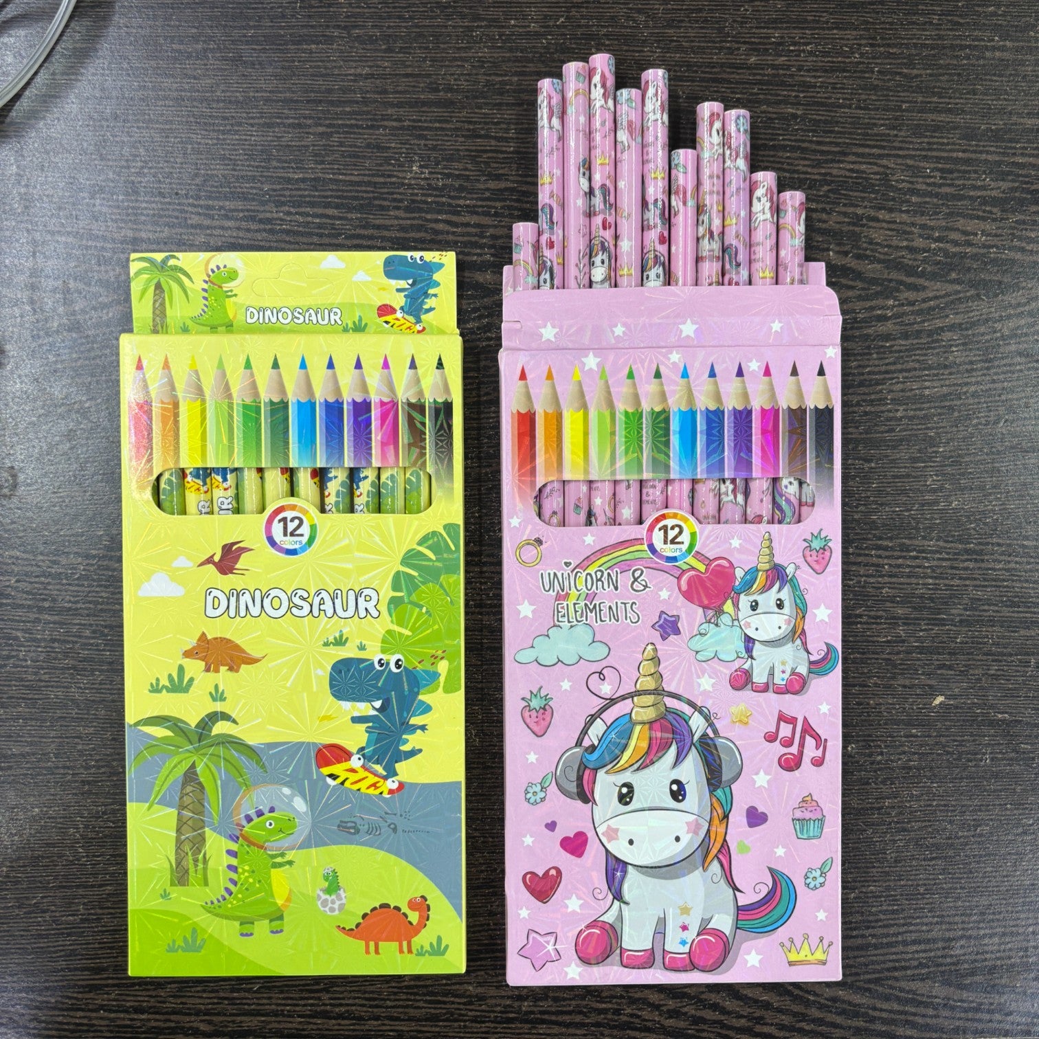 Colour Pencils 12 Assorted - Drawing Pencils For Kids