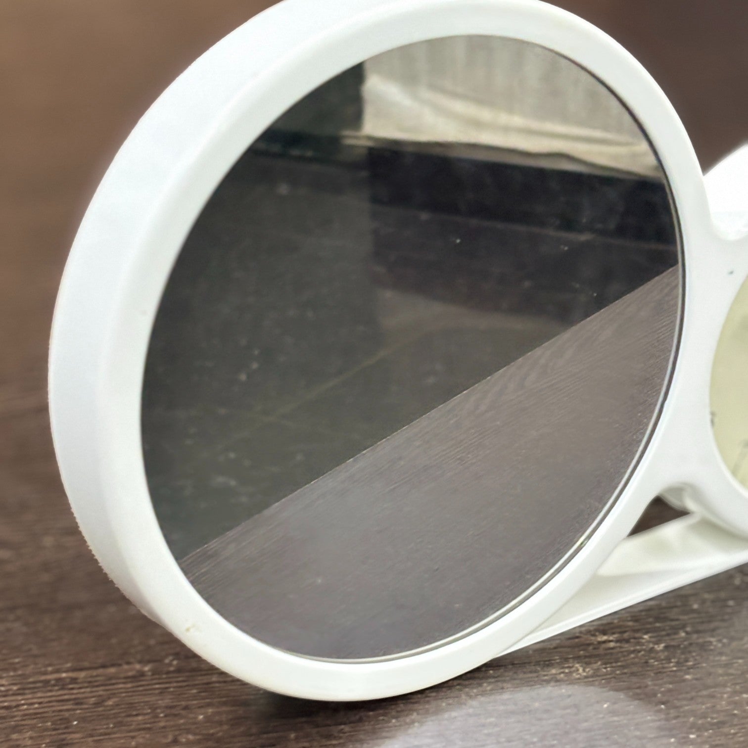 Table Clock with Photo Frame LED Light | Dual Power Plug-in & Battery Operated | Decorative Desk Clock for Home, Office & Bedroom | Gift for Friends & Family - 11 Inch - Apkamart