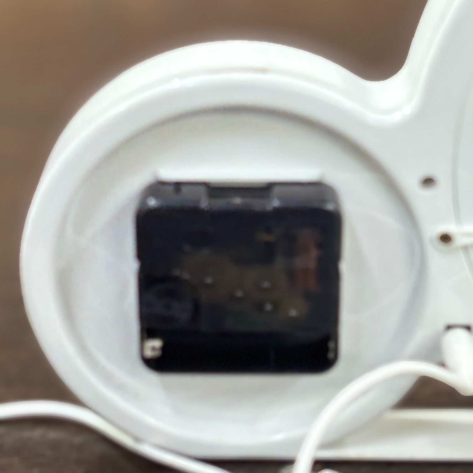 Table Clock with Photo Frame LED Light | Dual Power Plug-in & Battery Operated | Decorative Desk Clock for Home, Office & Bedroom | Gift for Friends & Family - 11 Inch - Apkamart