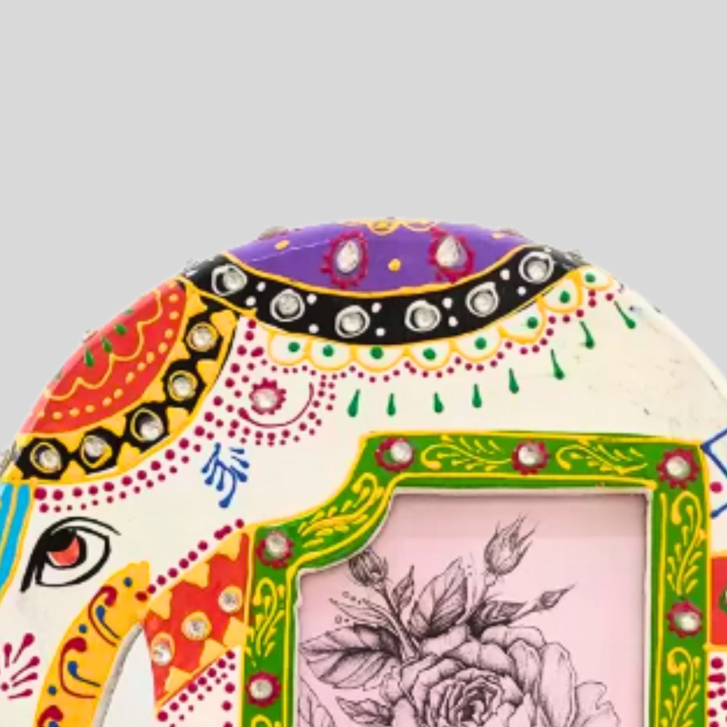 Table Photo Frame | Designer Oval Silver Picture Frames - For Home Decor, Office Desk, Bedroom & Living Room - 11 Inch - Apkamart #Style_Design 2