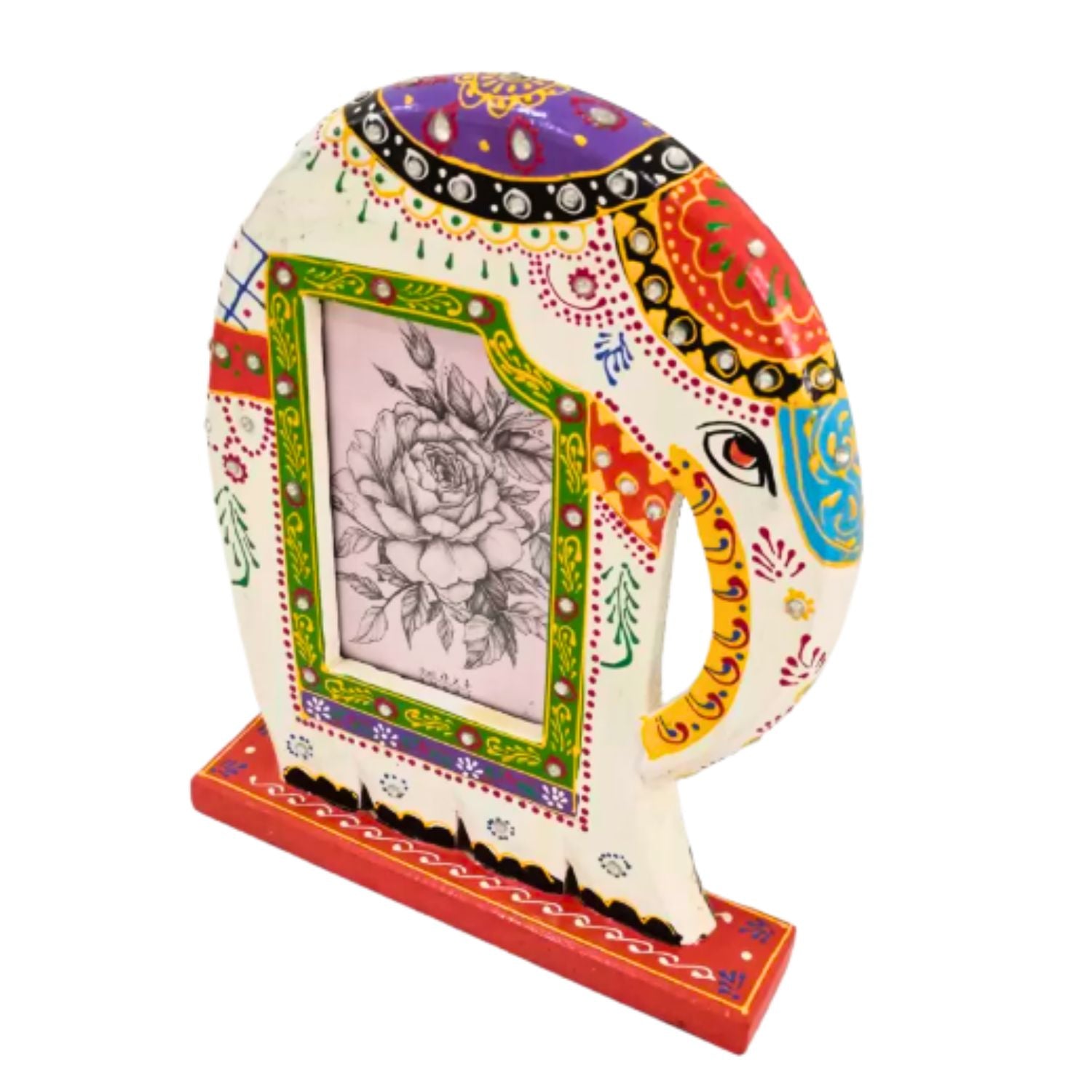 Table Photo Frame | Designer Oval Silver Picture Frames - For Home Decor, Office Desk, Bedroom & Living Room - 11 Inch - Apkamart #Style_Design 2