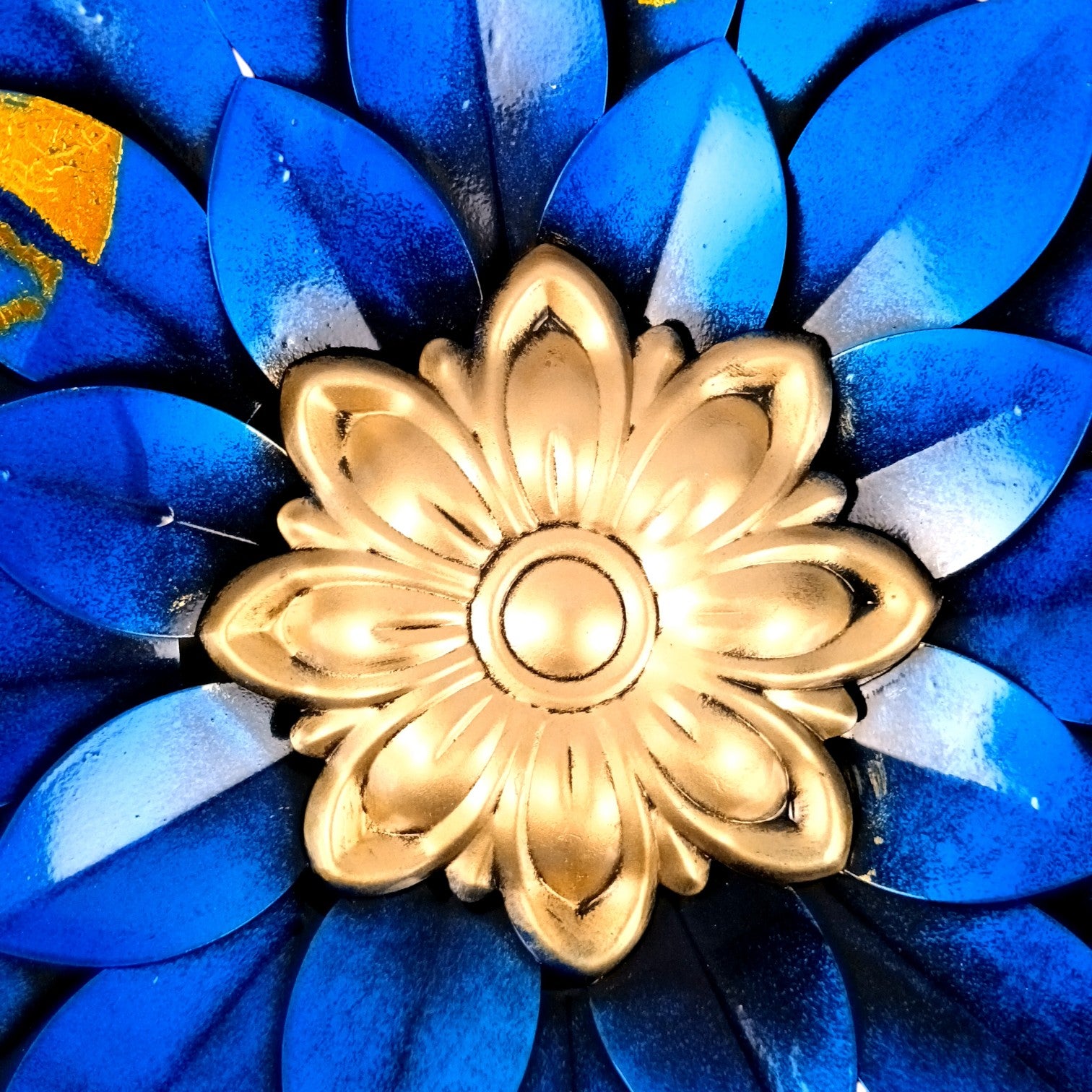 Flower Wall Hanging LED Lights for Home Decor | Decorative Wall Art Showpiece for Living Room,  Bedroom & Office | Traditional & Modern Home Decoration - 26 Inch - Apkamart #Style_Design 1