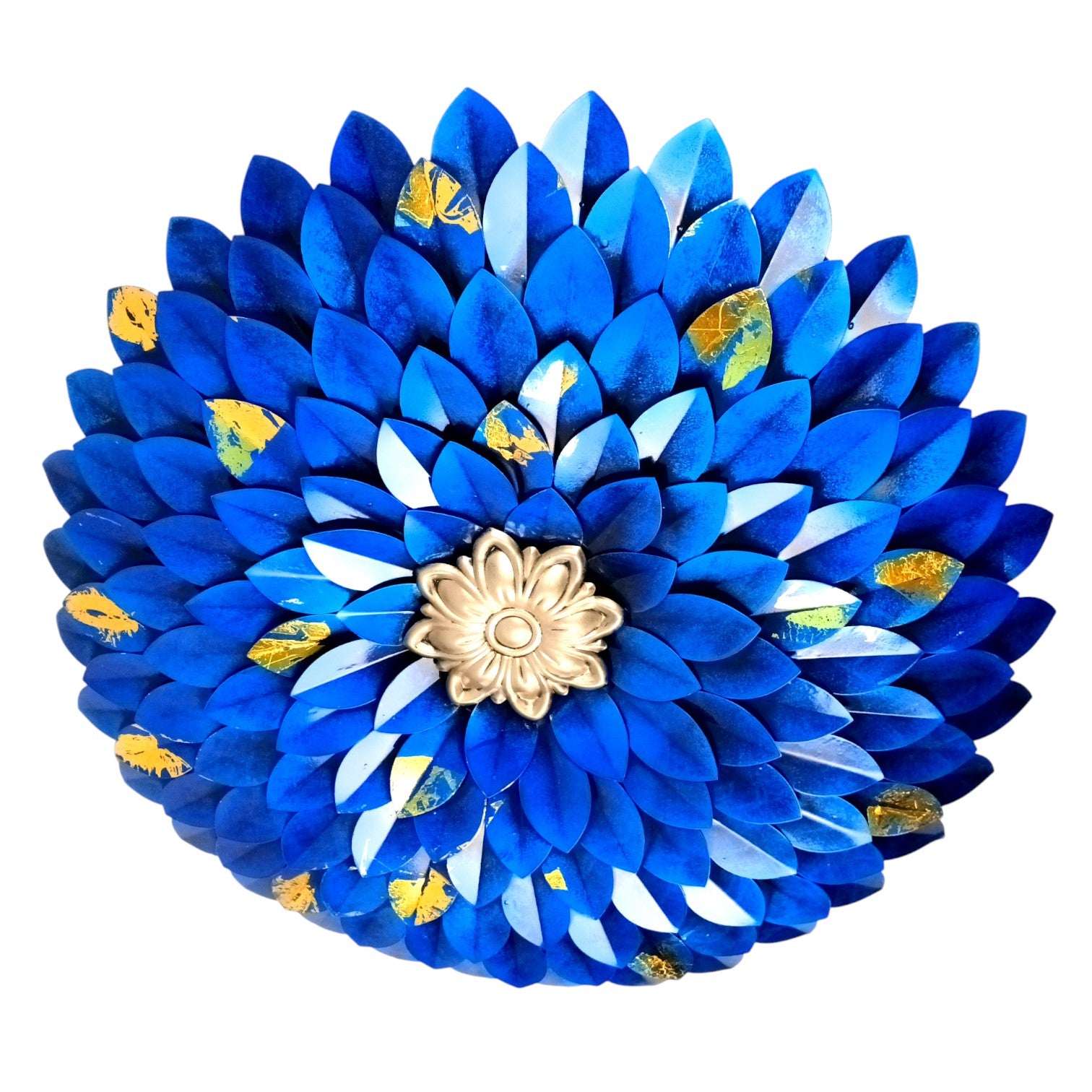 Flower Wall Hanging LED Lights for Home Decor | Decorative Wall Art Showpiece for Living Room,  Bedroom & Office | Traditional & Modern Home Decoration - 26 Inch - Apkamart #Style_Design 1