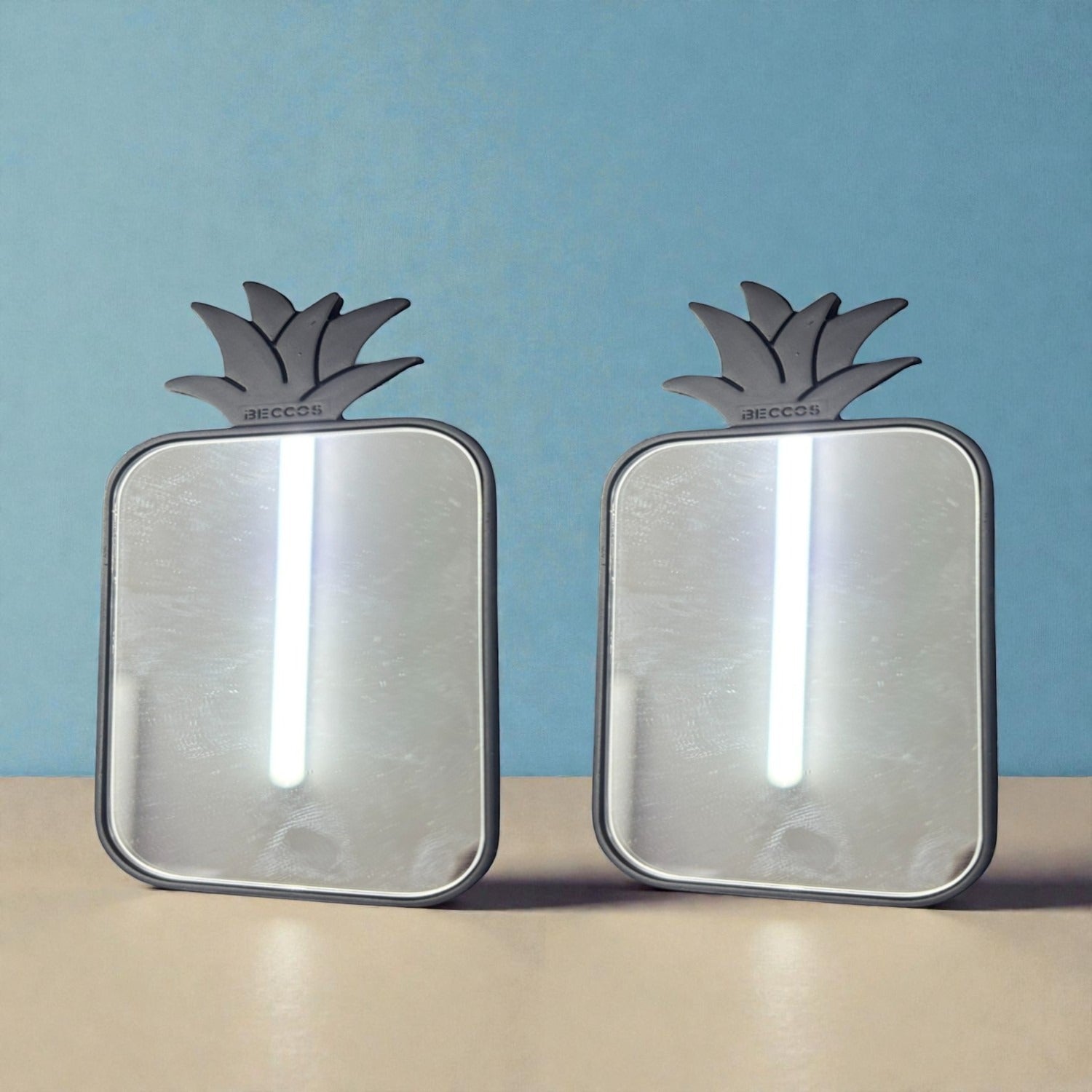 Mini Pocket Mirror for Girls & Kids | Portable Handbag & Travel Mirror | Compact Mirror for Makeup, Grooming & Daily Use - Apkamart #Style_Pack Of 2