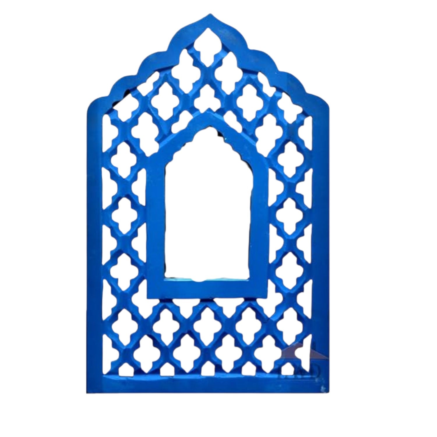 Jharokha Wall Hanging for Home Decor | Traditional Indian Wall Decor Frame | Jharokha with Space for Mirror or Photo | Ethnic Room decorative Piece - 16 Inch