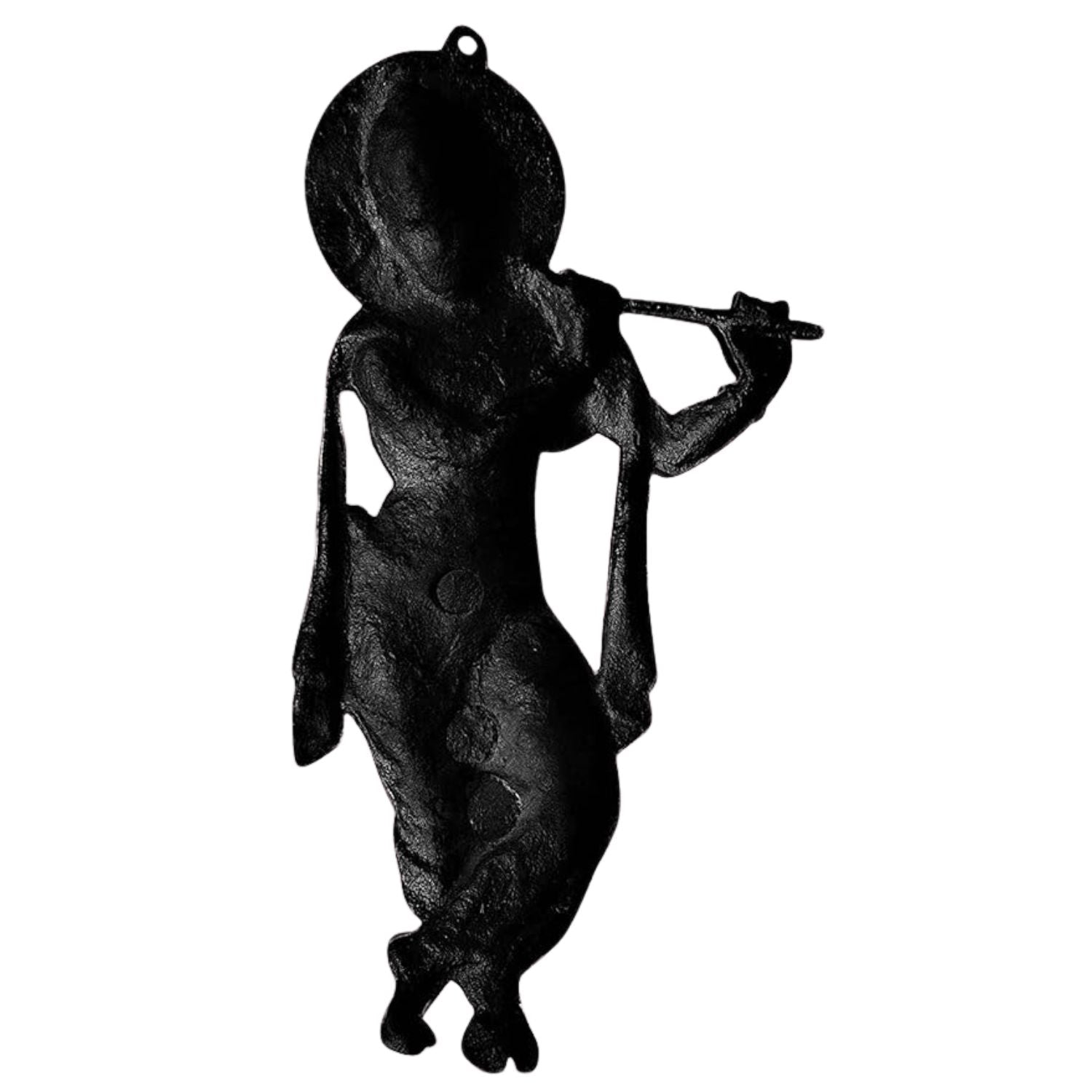 Krishna Wall Hanging Showpiece | Handcrafted Spiritual Decor | Divine Wall Mount Idol for Home Pooja, Living Room & Bedroom - 21 Inch - Apkamart