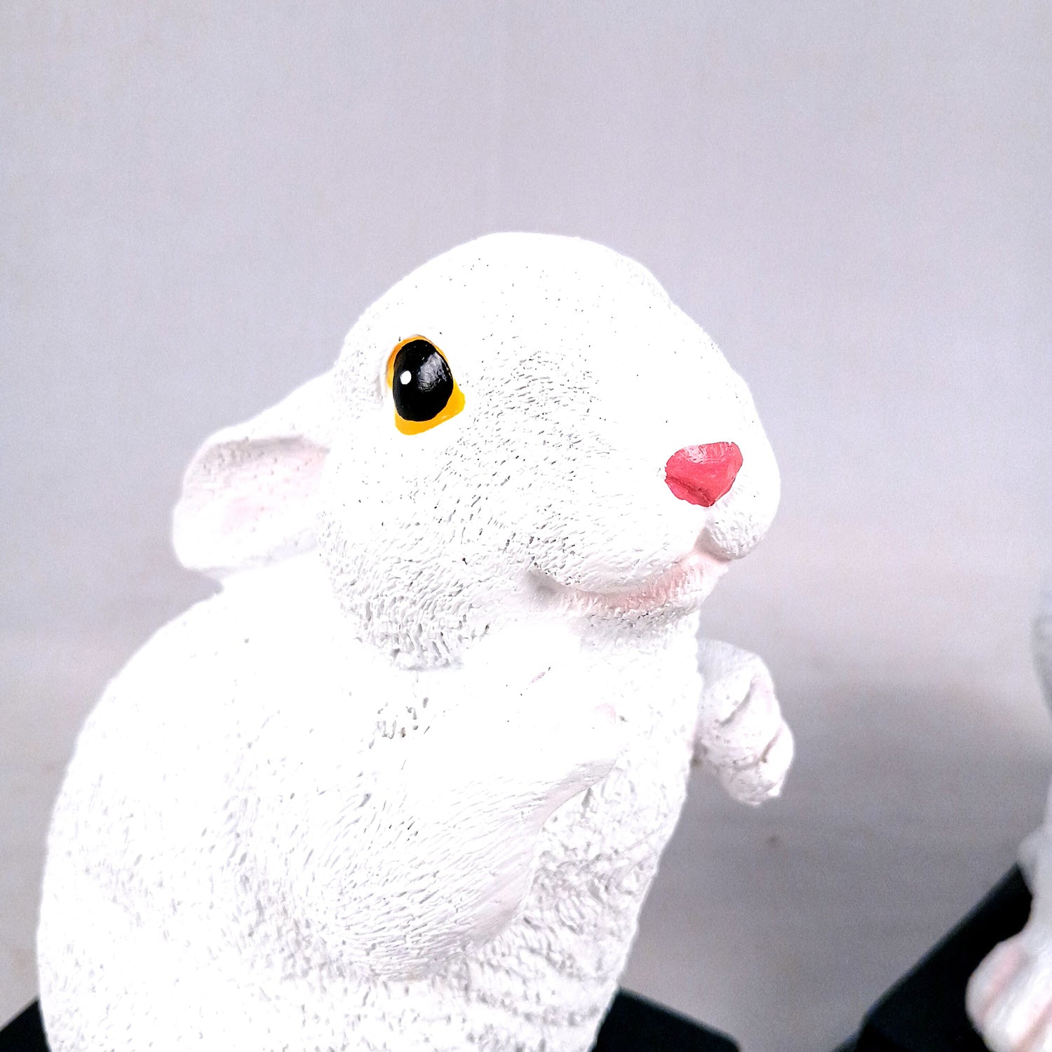 Rabbit Showpiece Set | Cute Bunny Figurines - for Home, Table, Living Room, TV Unit & Garden, Balcony Decor & Gifts - 11 Inch - Apkamart #Style_Pack of 2
